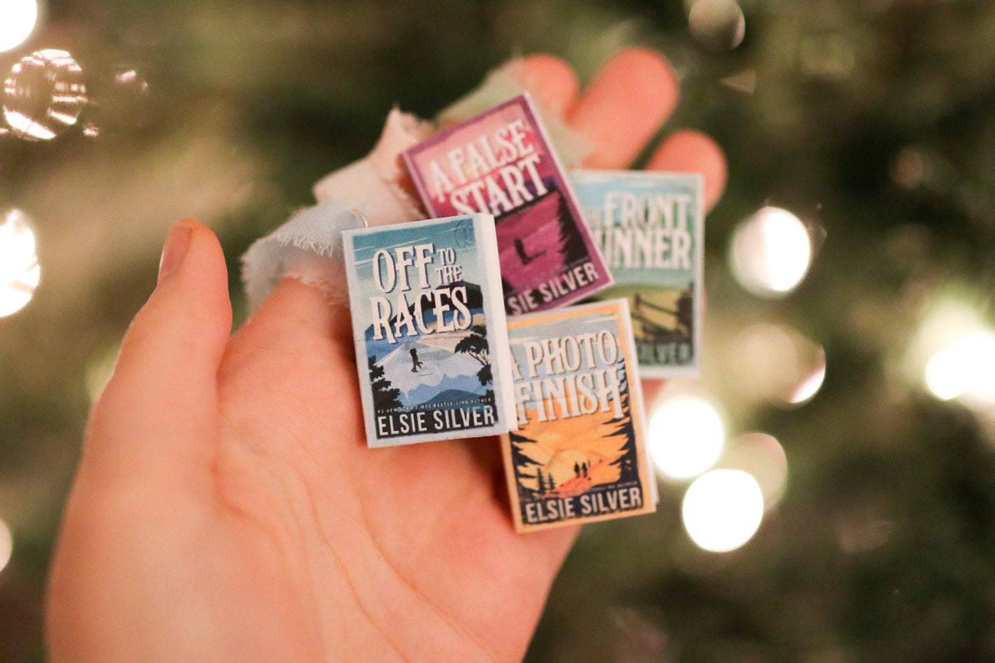 Gold Rush Ranch Mini Book Ornaments