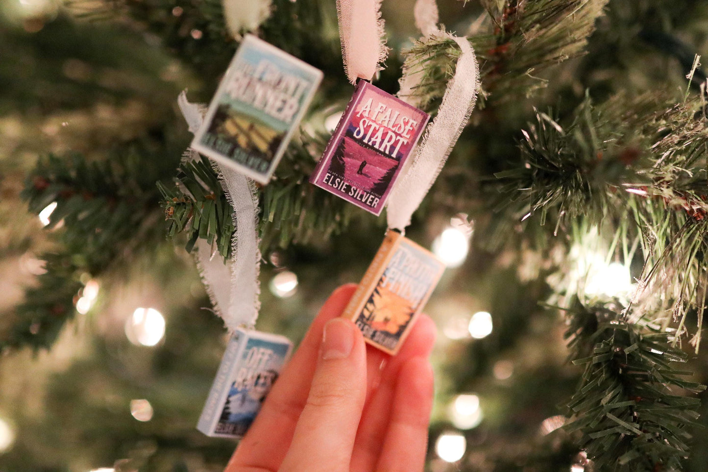 Gold Rush Ranch Mini Book Ornaments