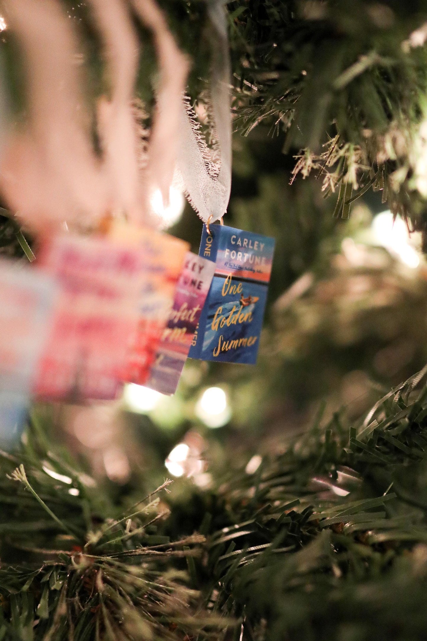 Carley Fortune Mini Book Ornaments