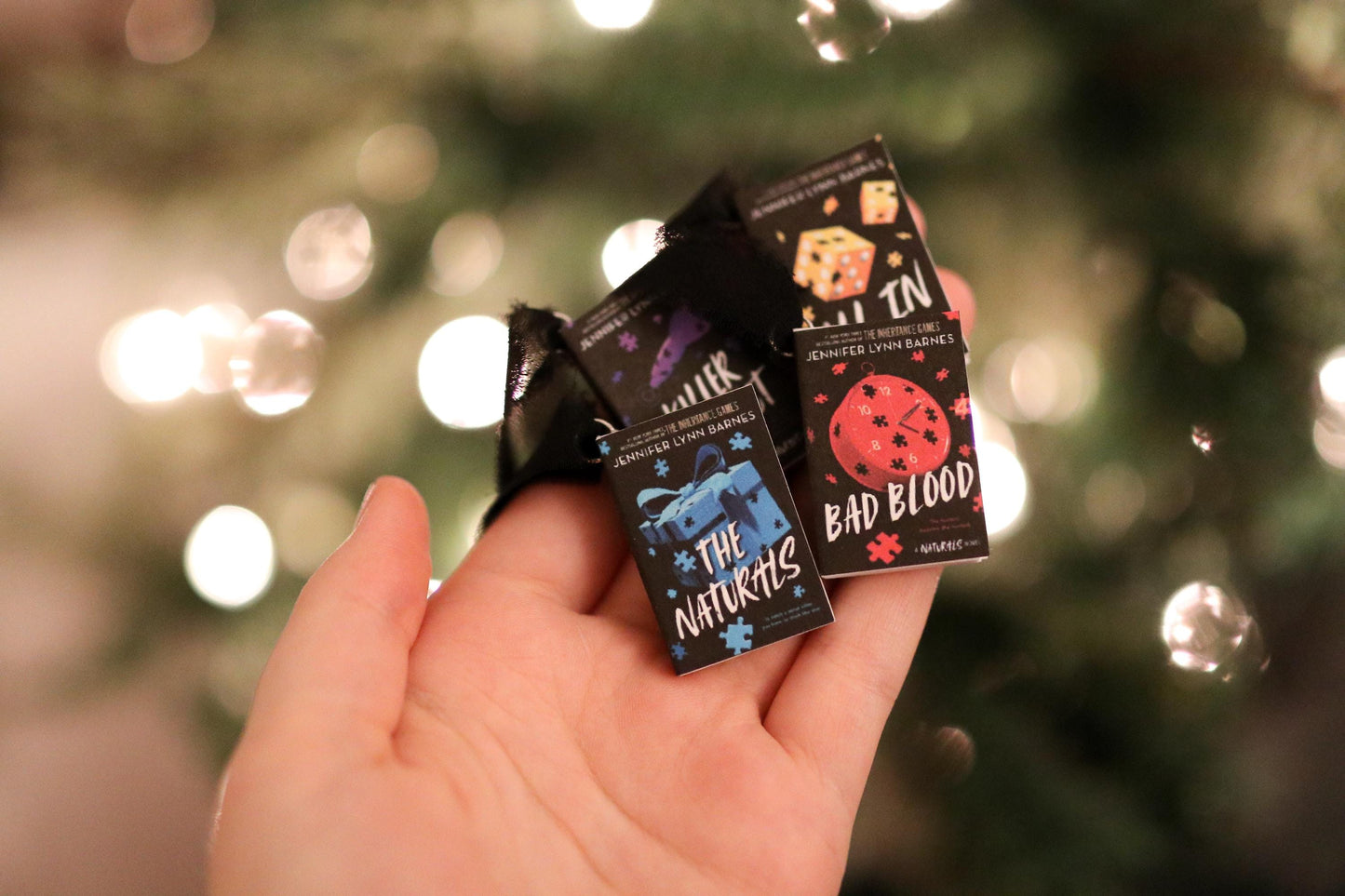 The Naturals Mini Book Ornaments