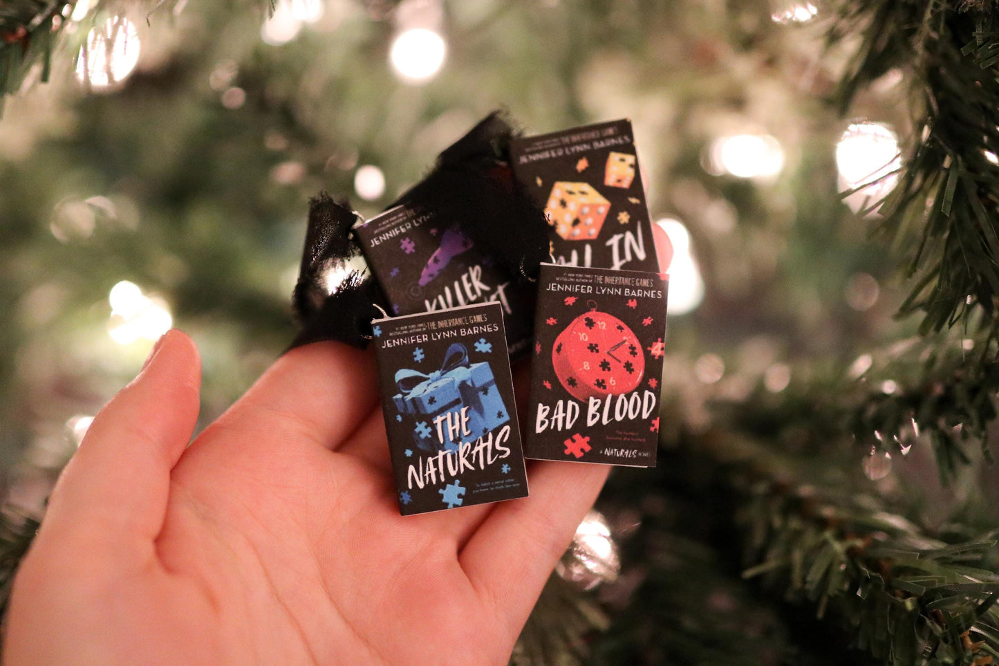 The Naturals Mini Book Ornaments