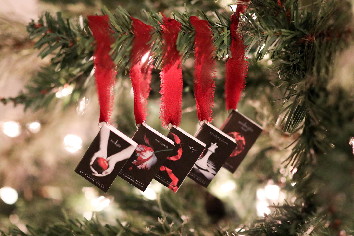 Twilight Mini Book Ornaments