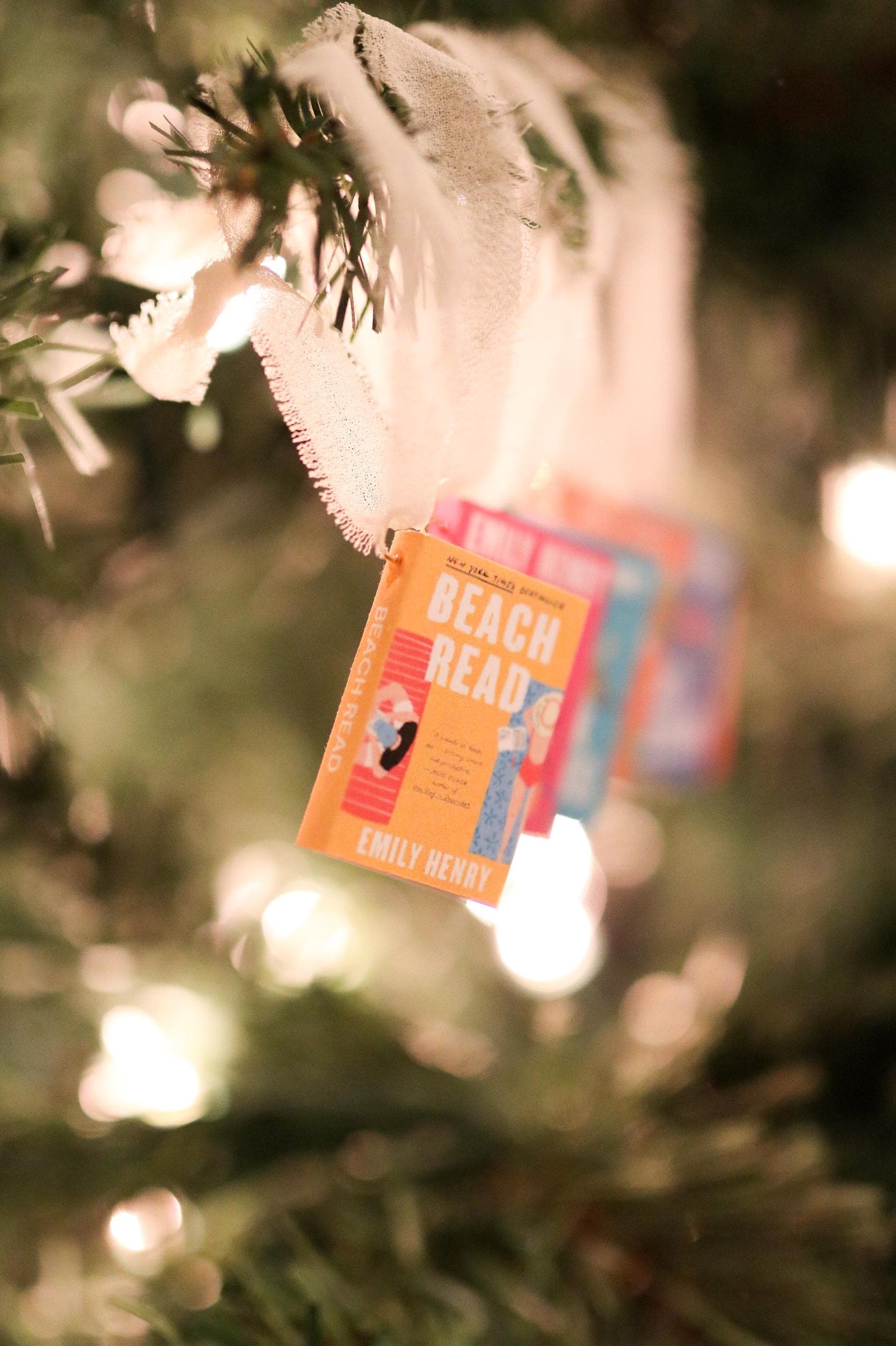 Emily Henry Mini Book Ornaments