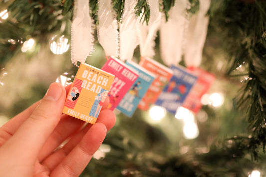 Emily Henry Mini Book Ornaments