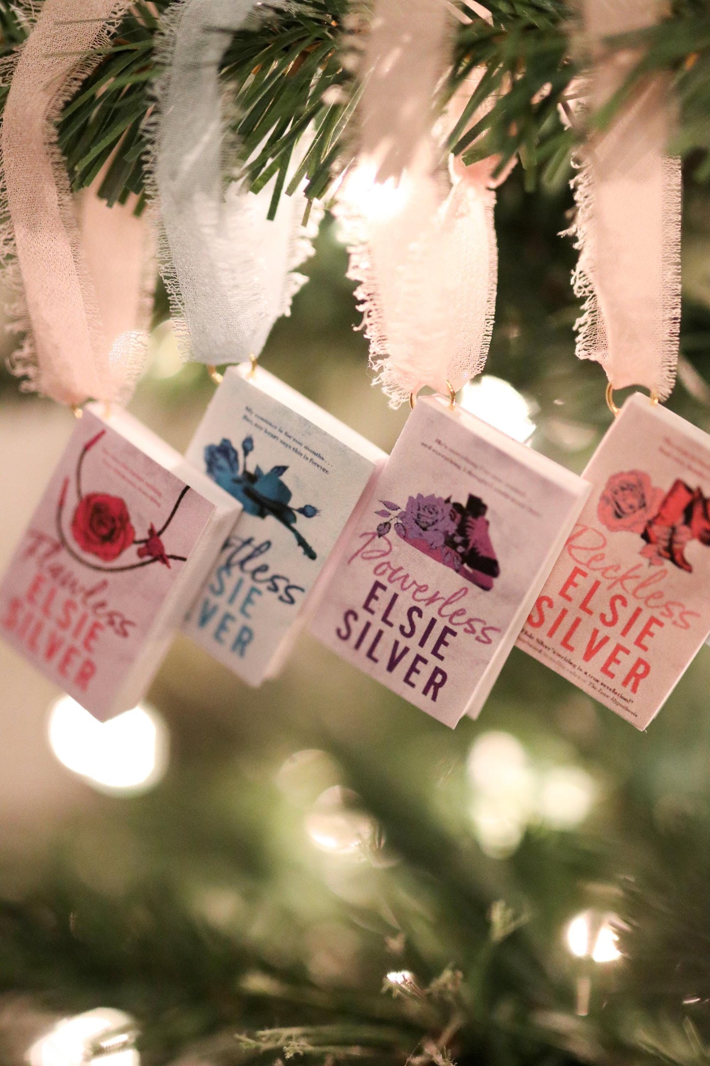 Chestnut Springs Mini Book Ornaments