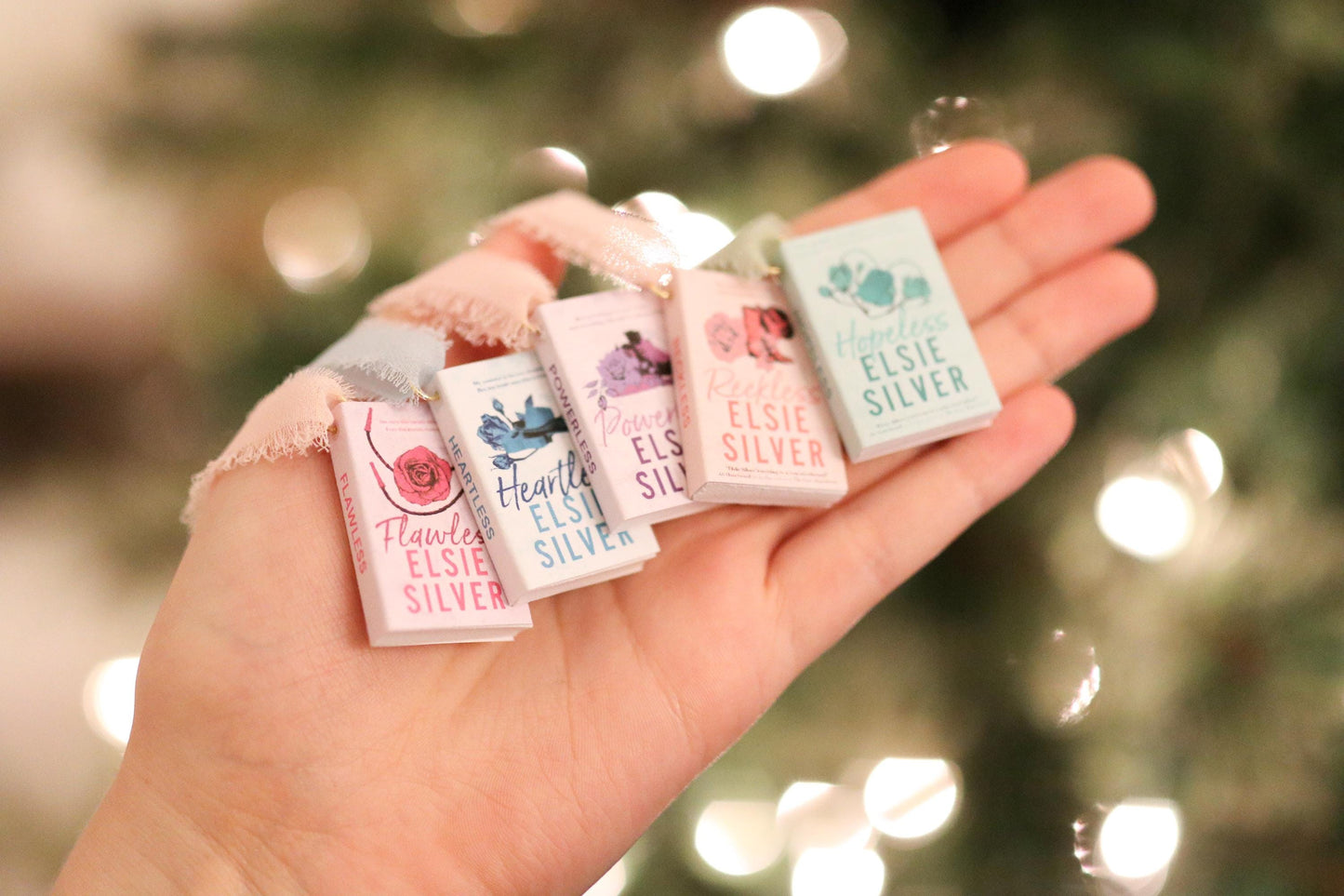 Chestnut Springs Mini Book Ornaments