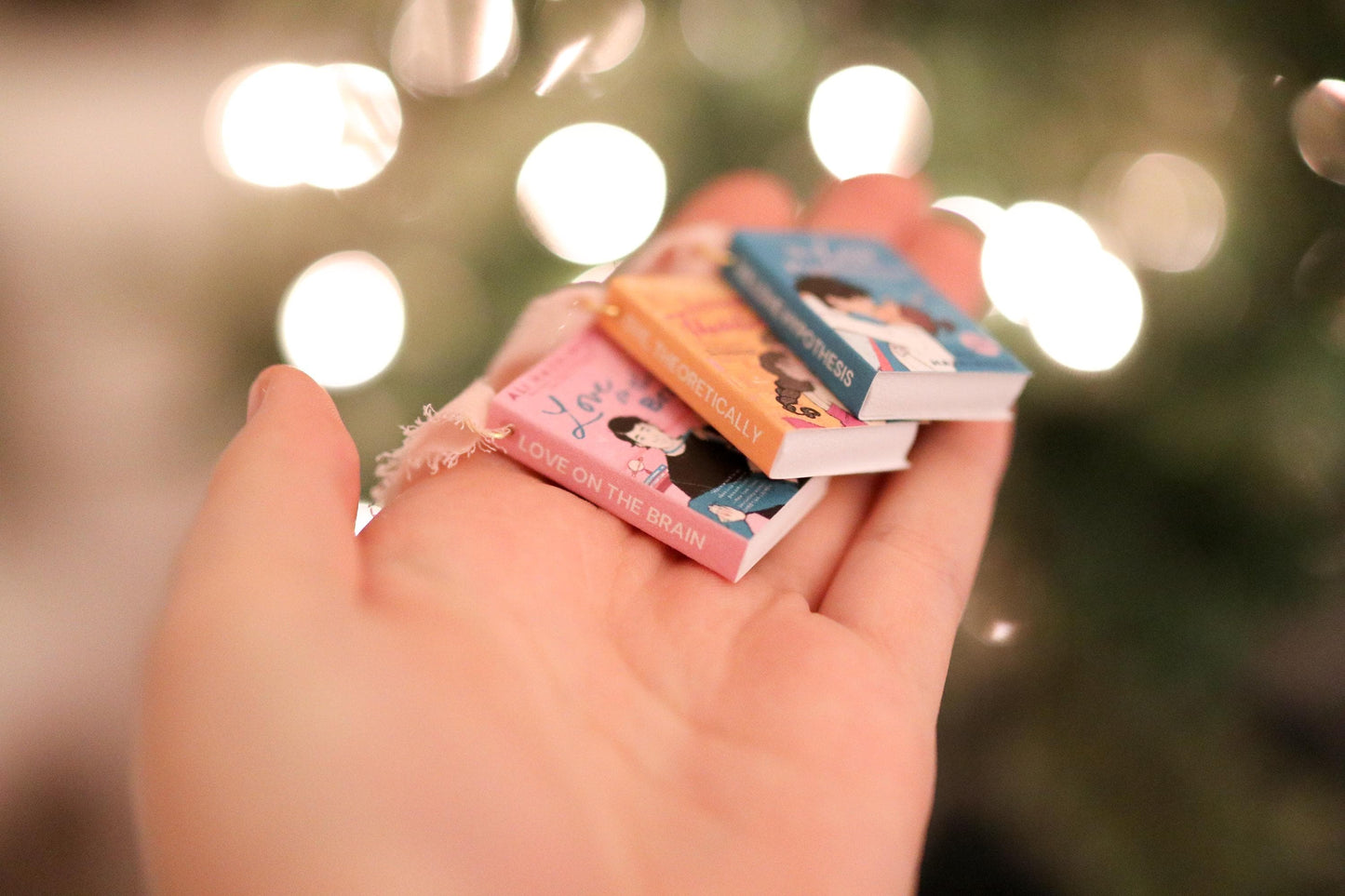Ali Hazelwood Mini Book Ornaments