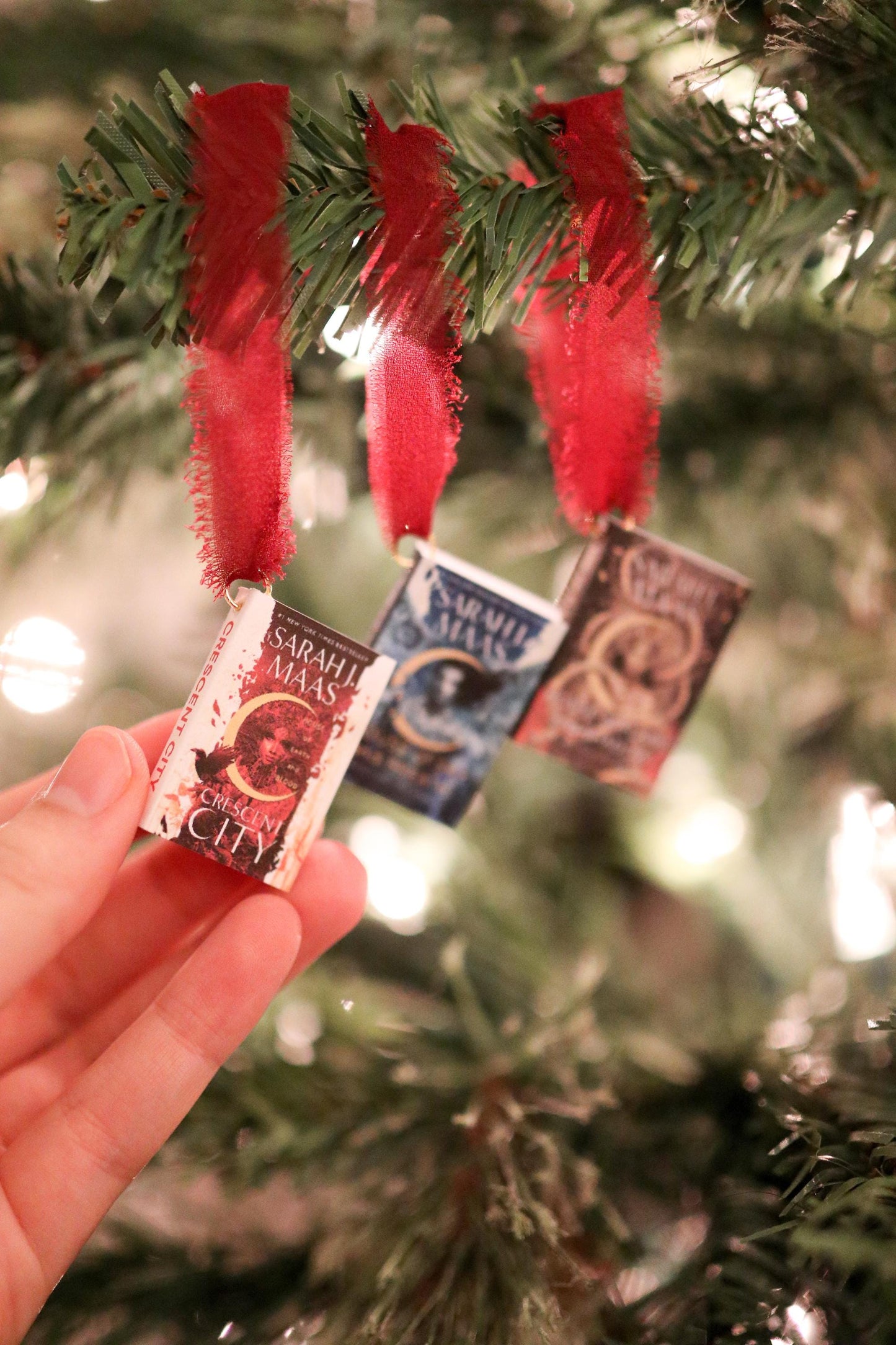 Crescent City Mini Book Ornaments