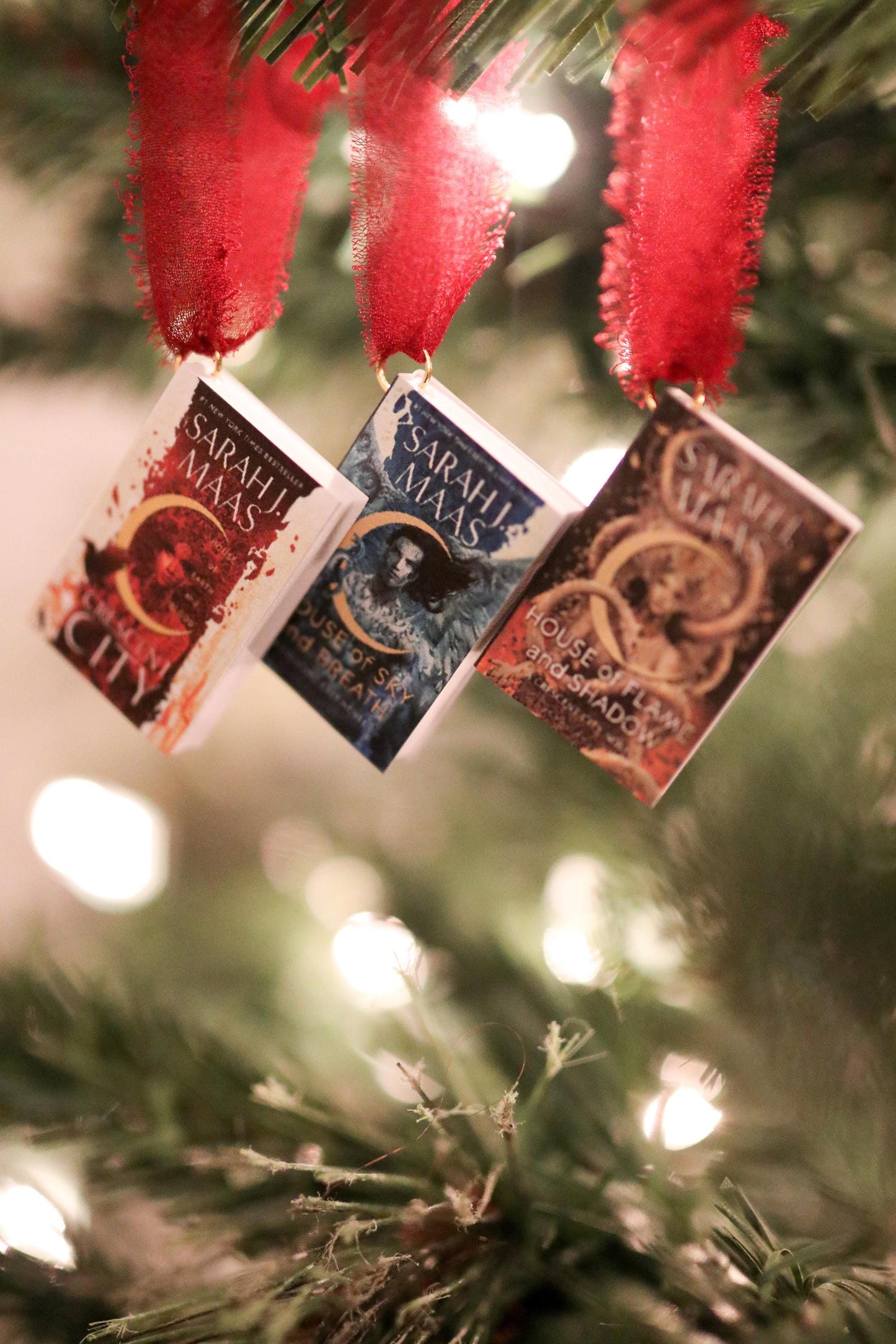 Crescent City Mini Book Ornaments