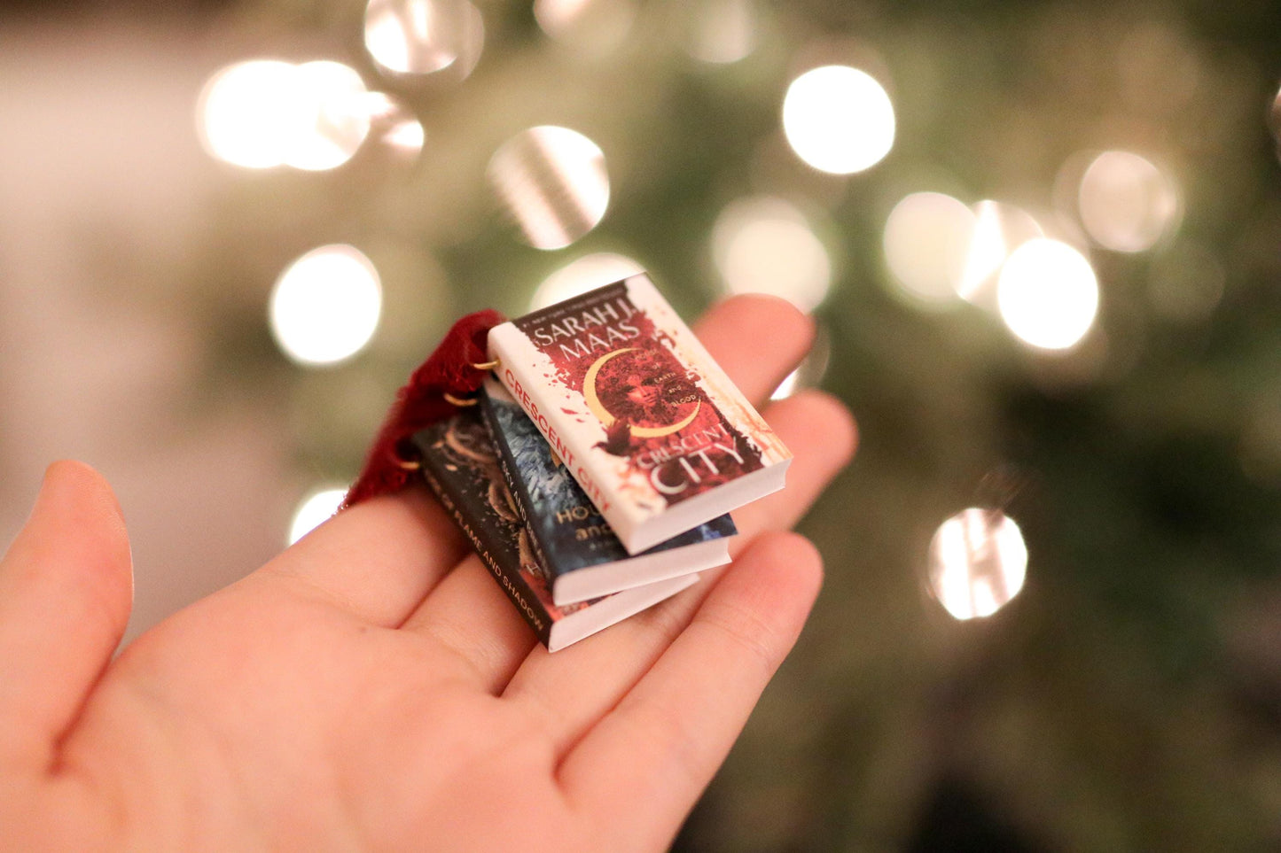 Crescent City Mini Book Ornaments