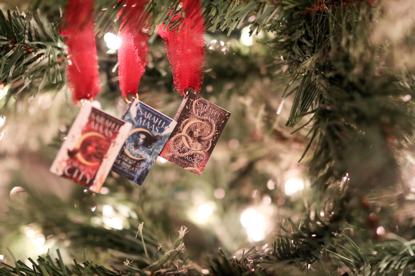 Crescent City Mini Book Ornaments