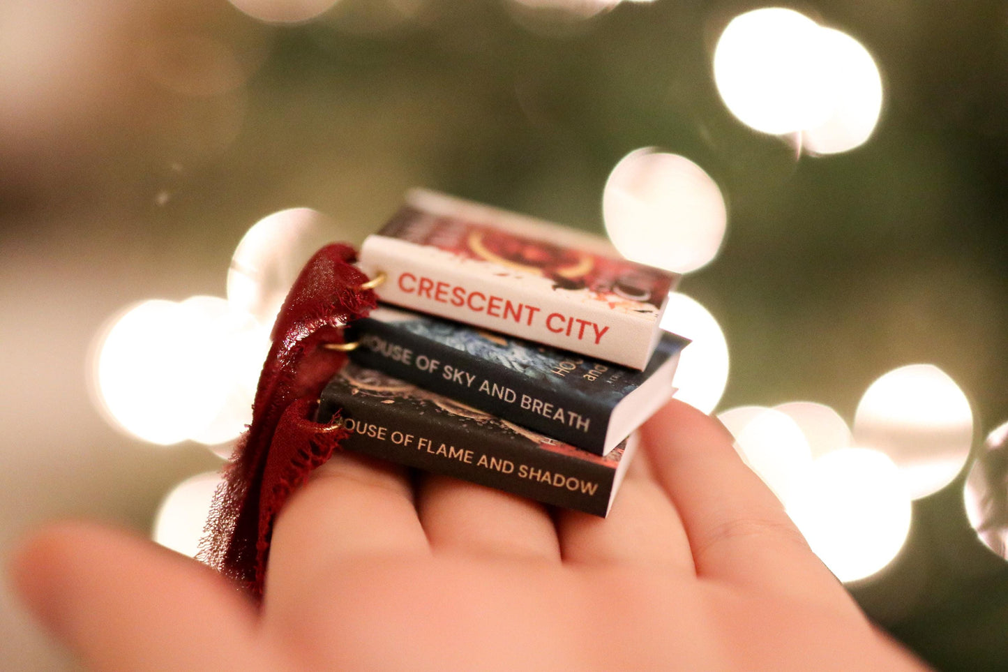 Crescent City Mini Book Ornaments