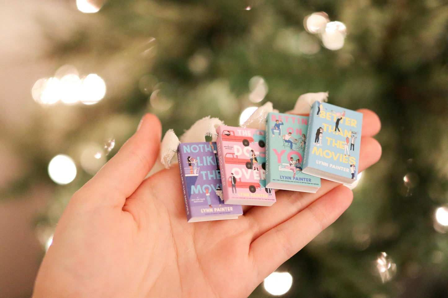 Lynn Painter Mini Book Ornaments
