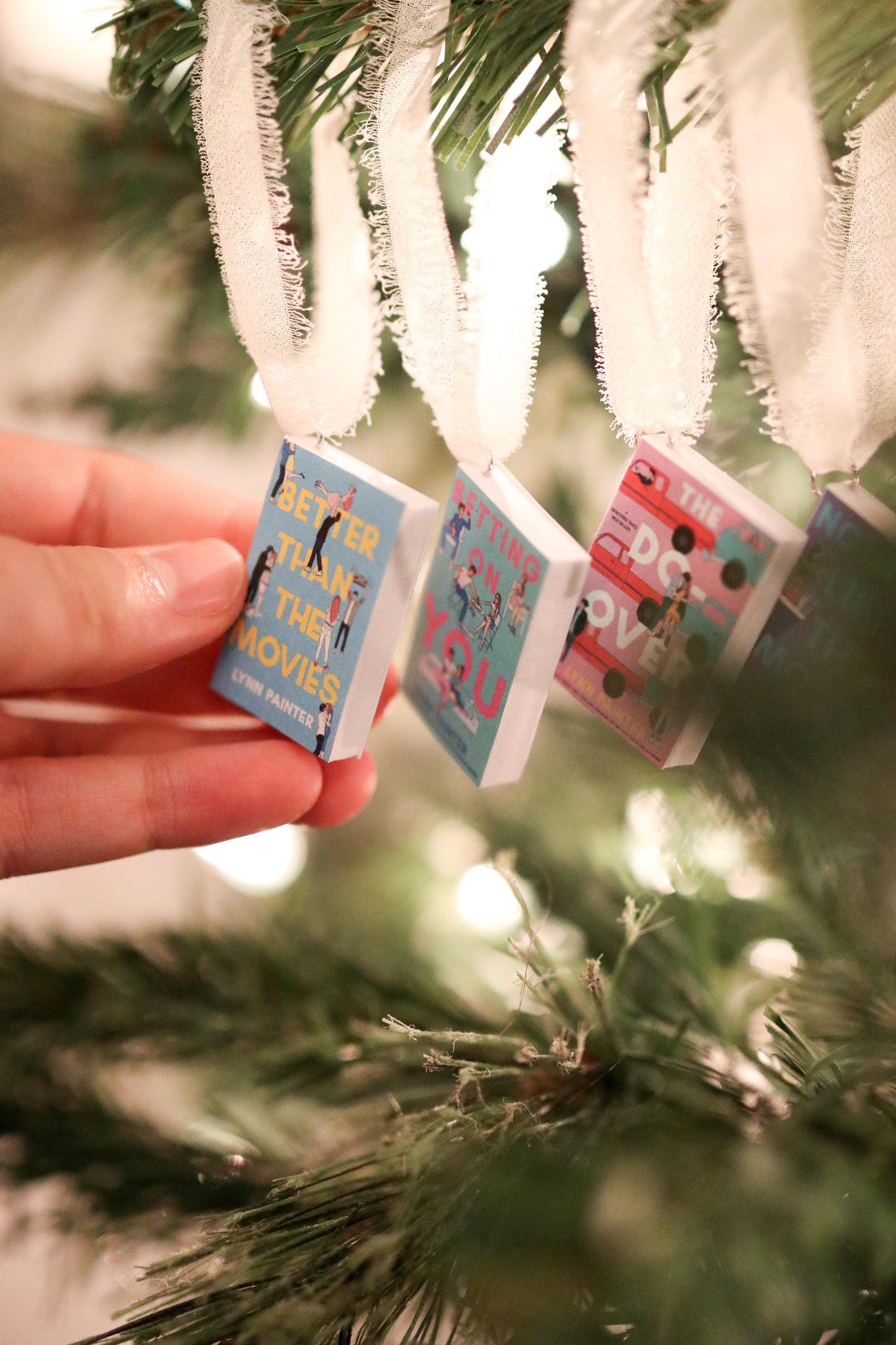 Lynn Painter Mini Book Ornaments