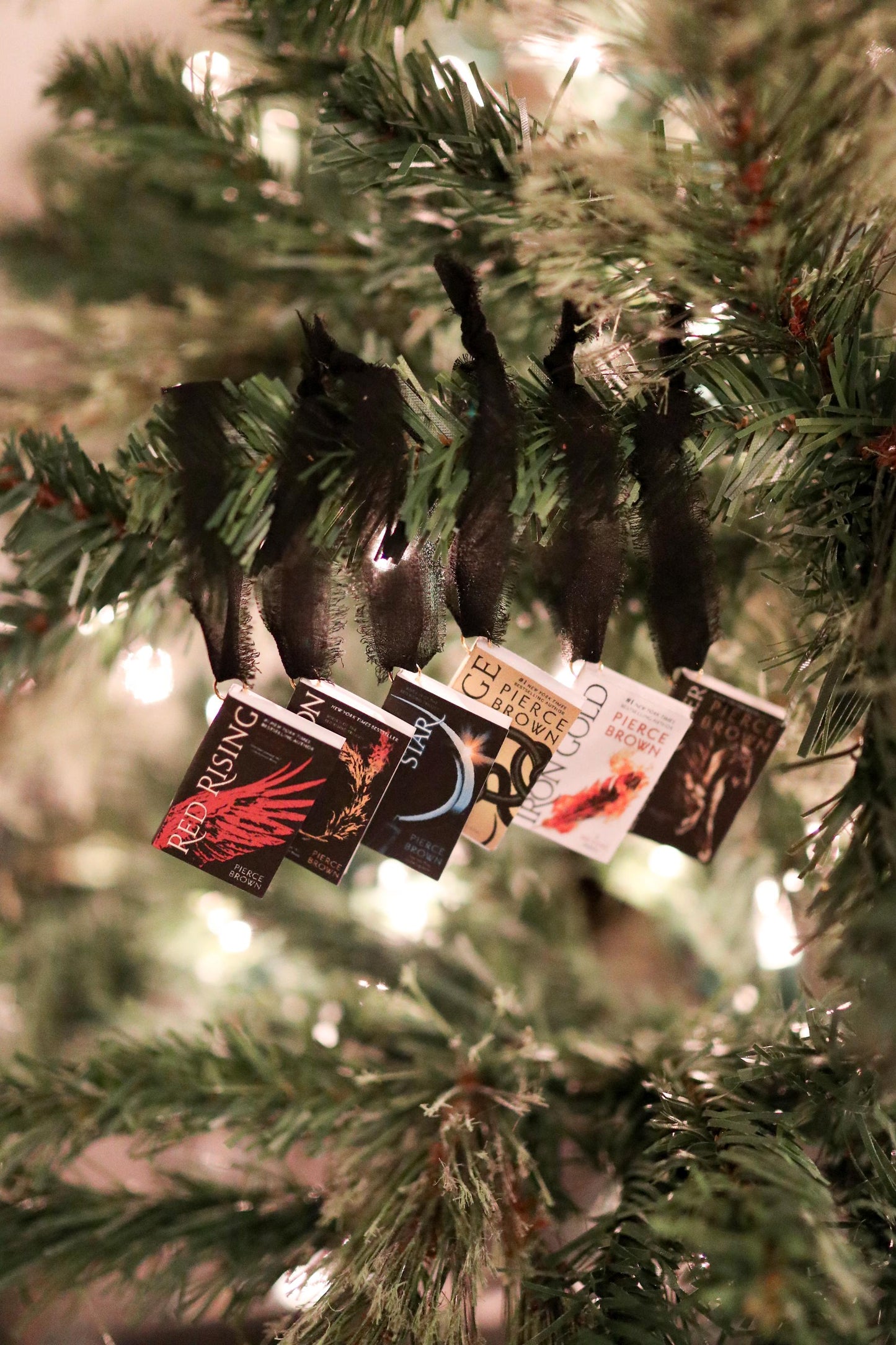Pierce Brown Mini Book Ornaments