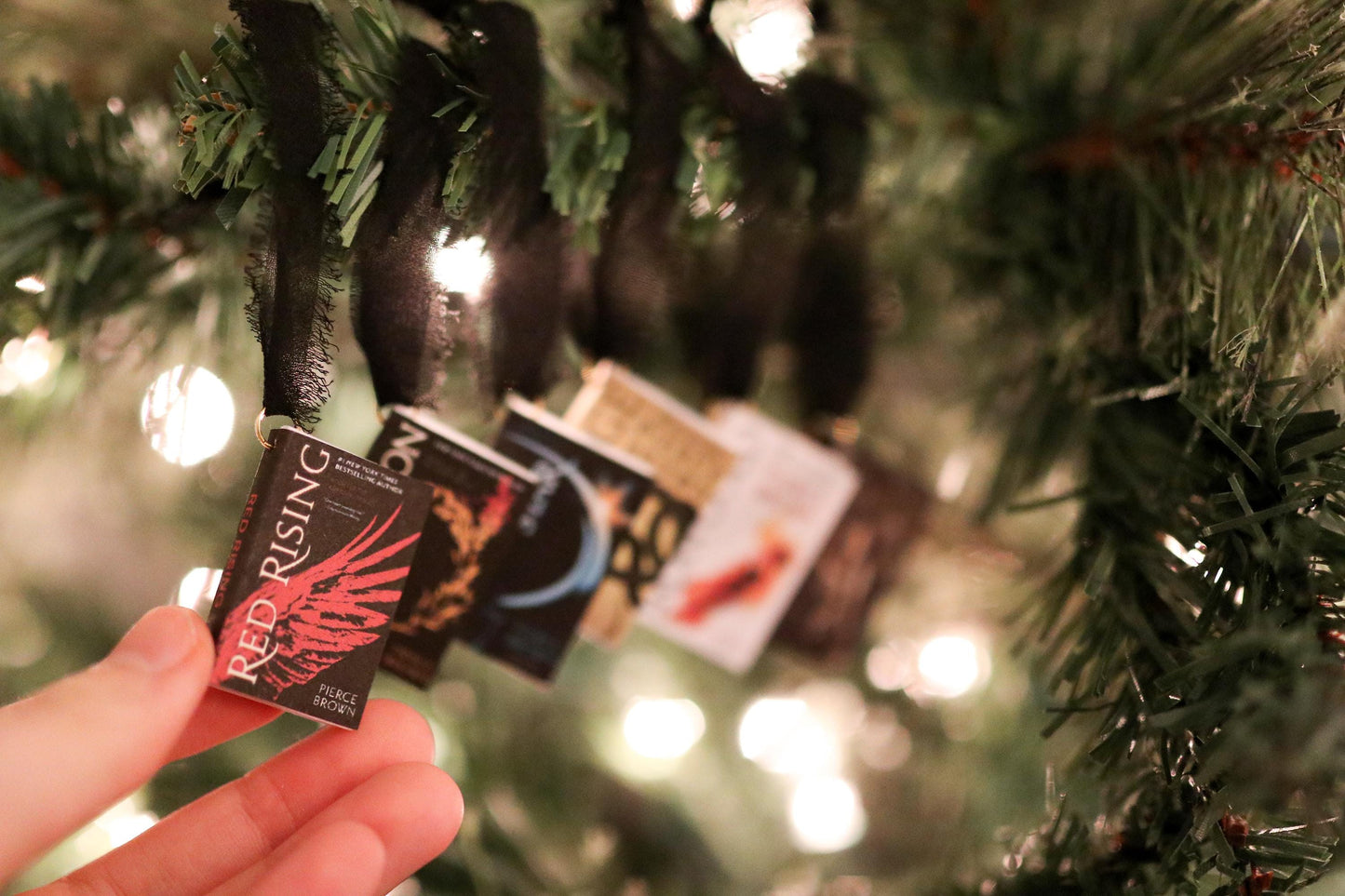 Pierce Brown Mini Book Ornaments