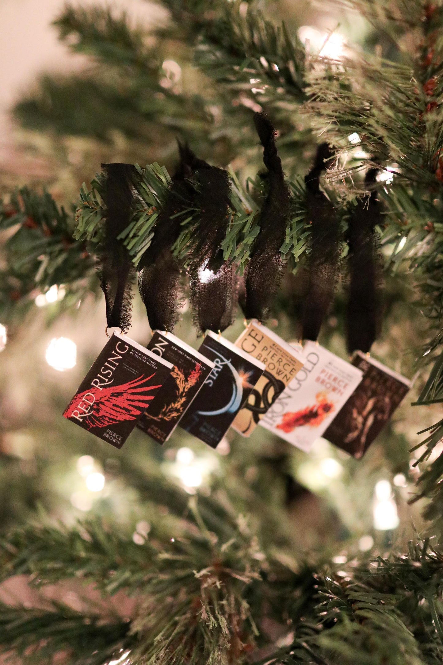 Pierce Brown Mini Book Ornaments