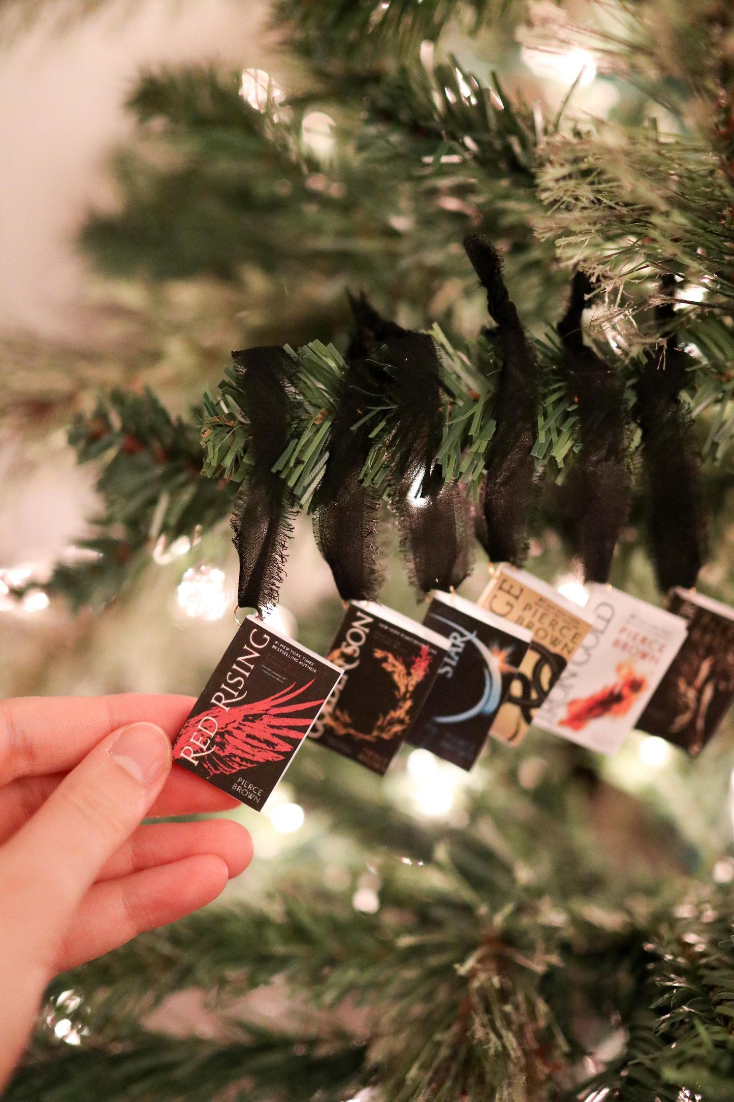 Pierce Brown Mini Book Ornaments