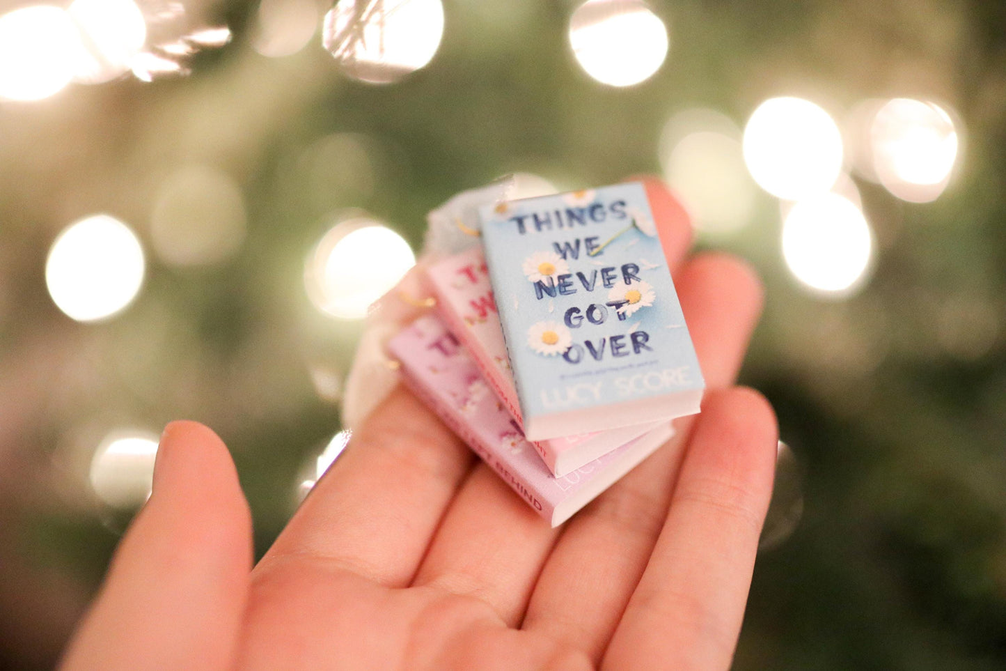 Knockemout Mini Book Ornaments