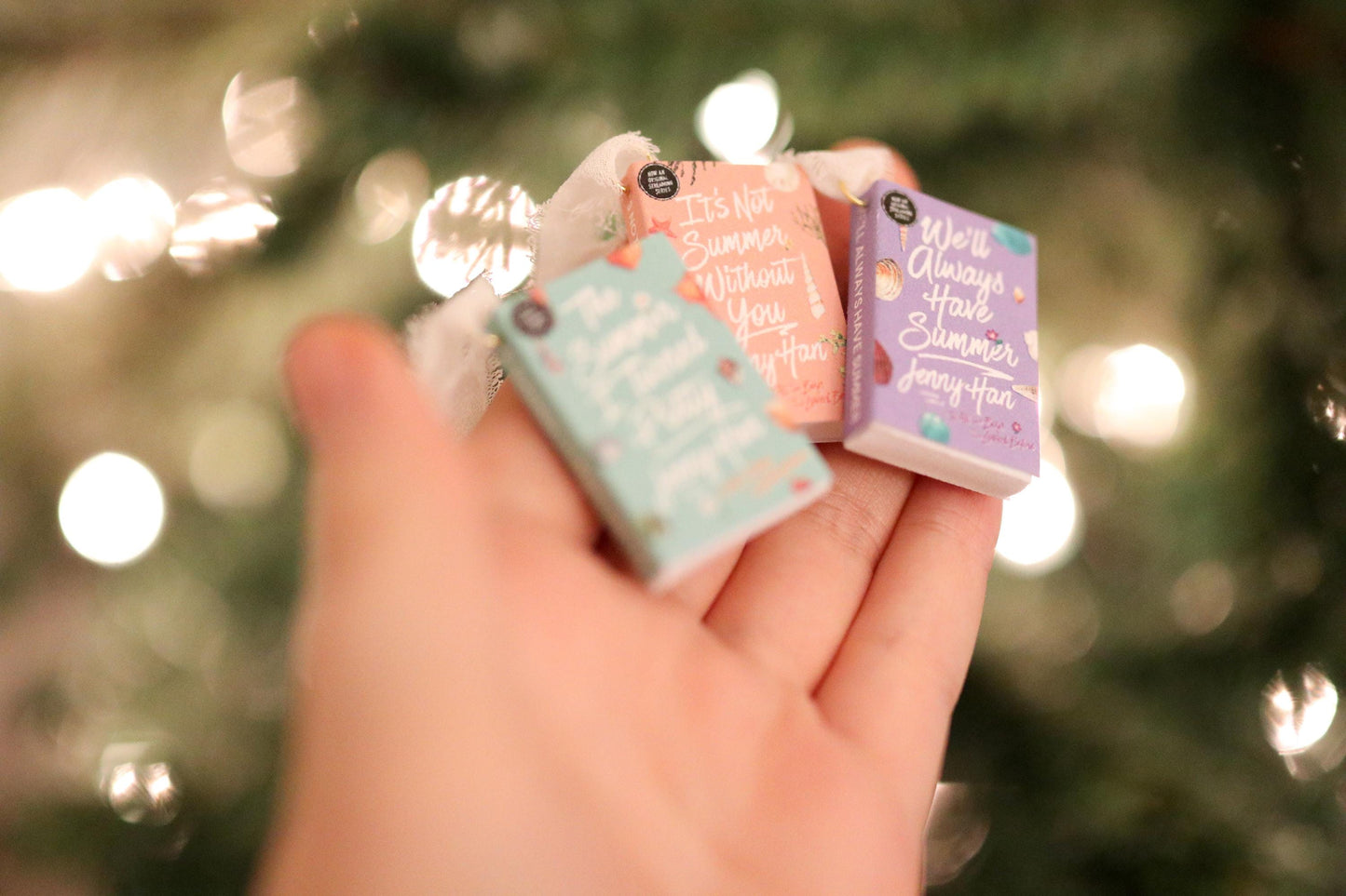 TSITP Mini Book Ornaments