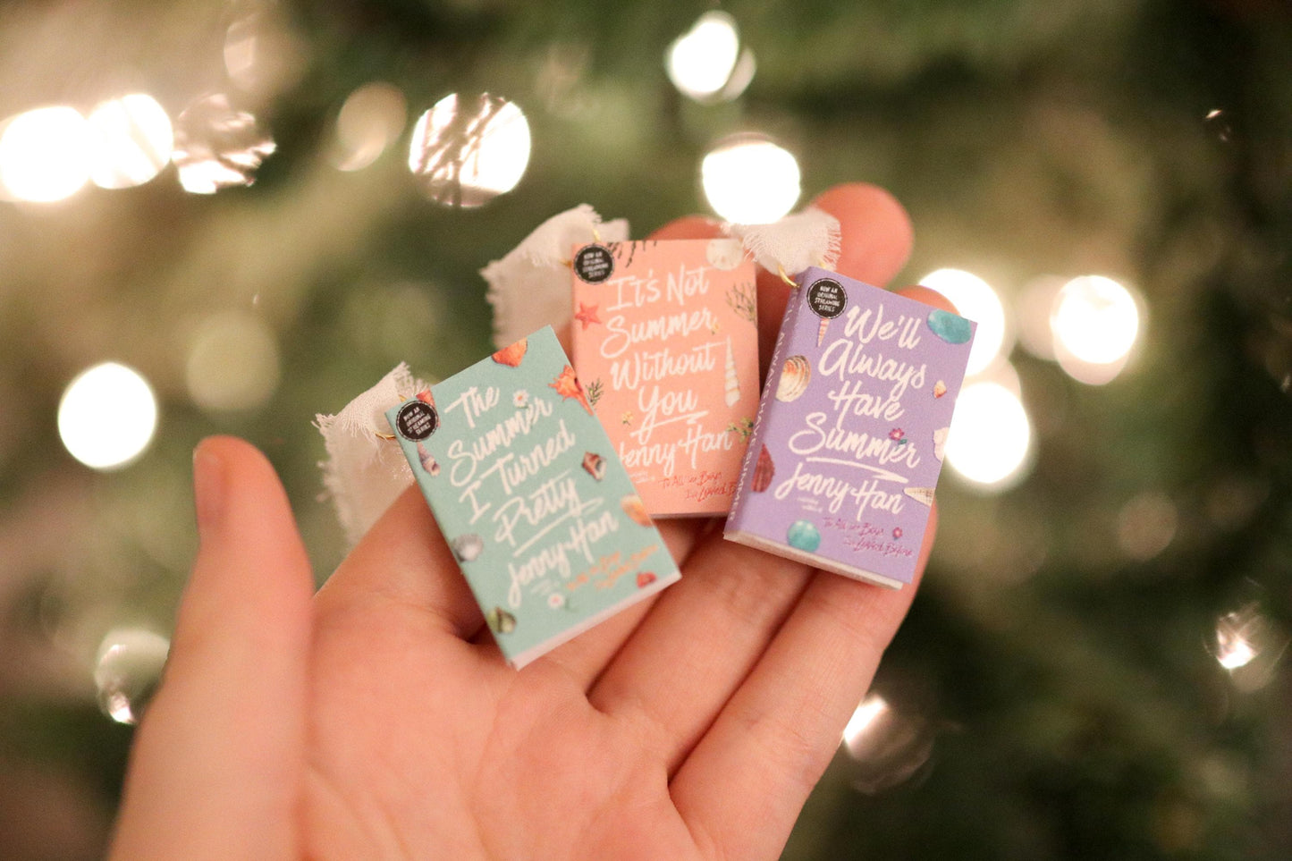TSITP Mini Book Ornaments