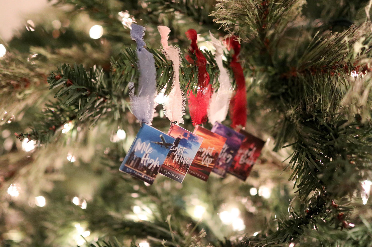 Windy City Mini Book Ornaments