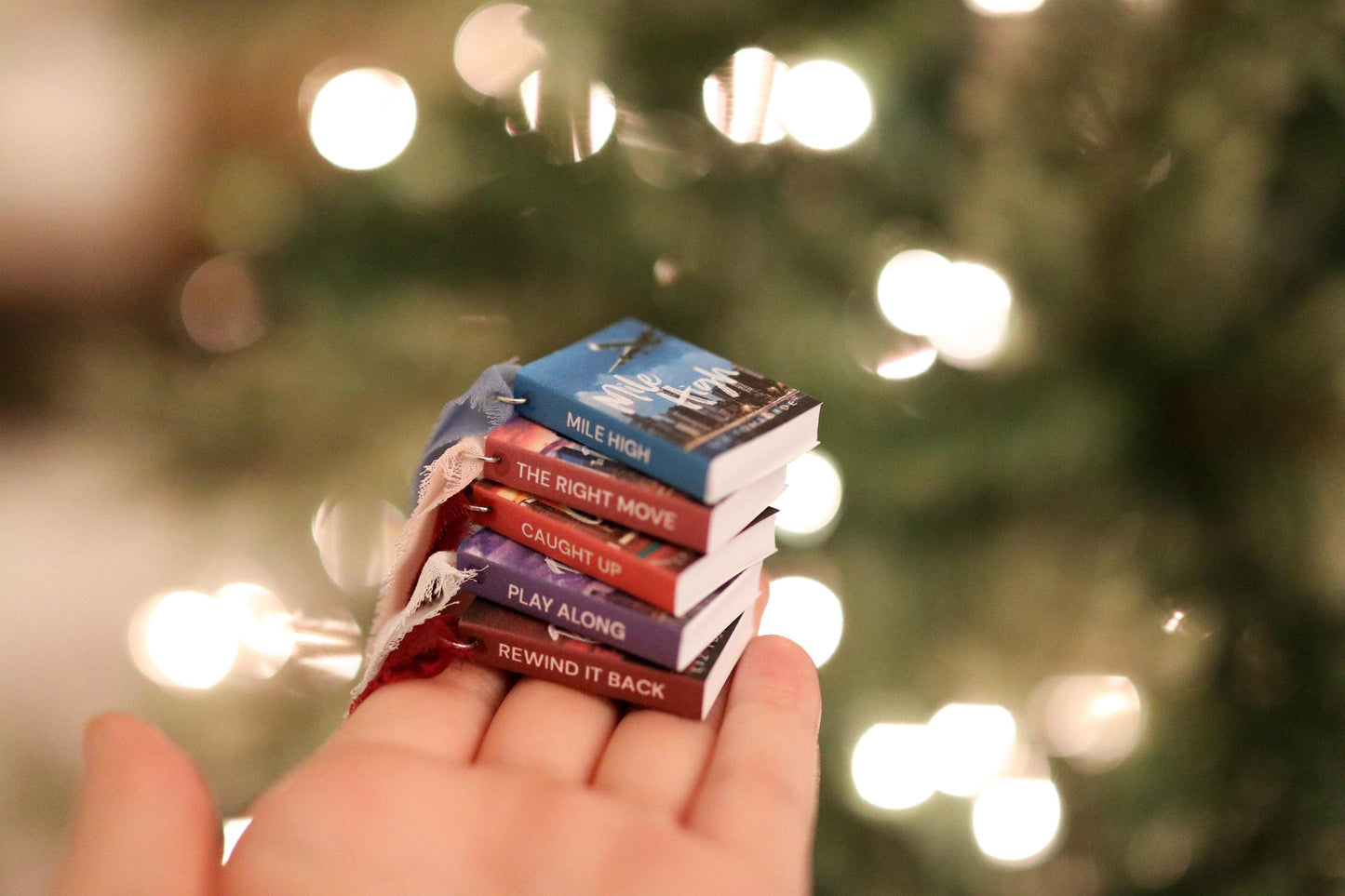 Windy City Mini Book Ornaments