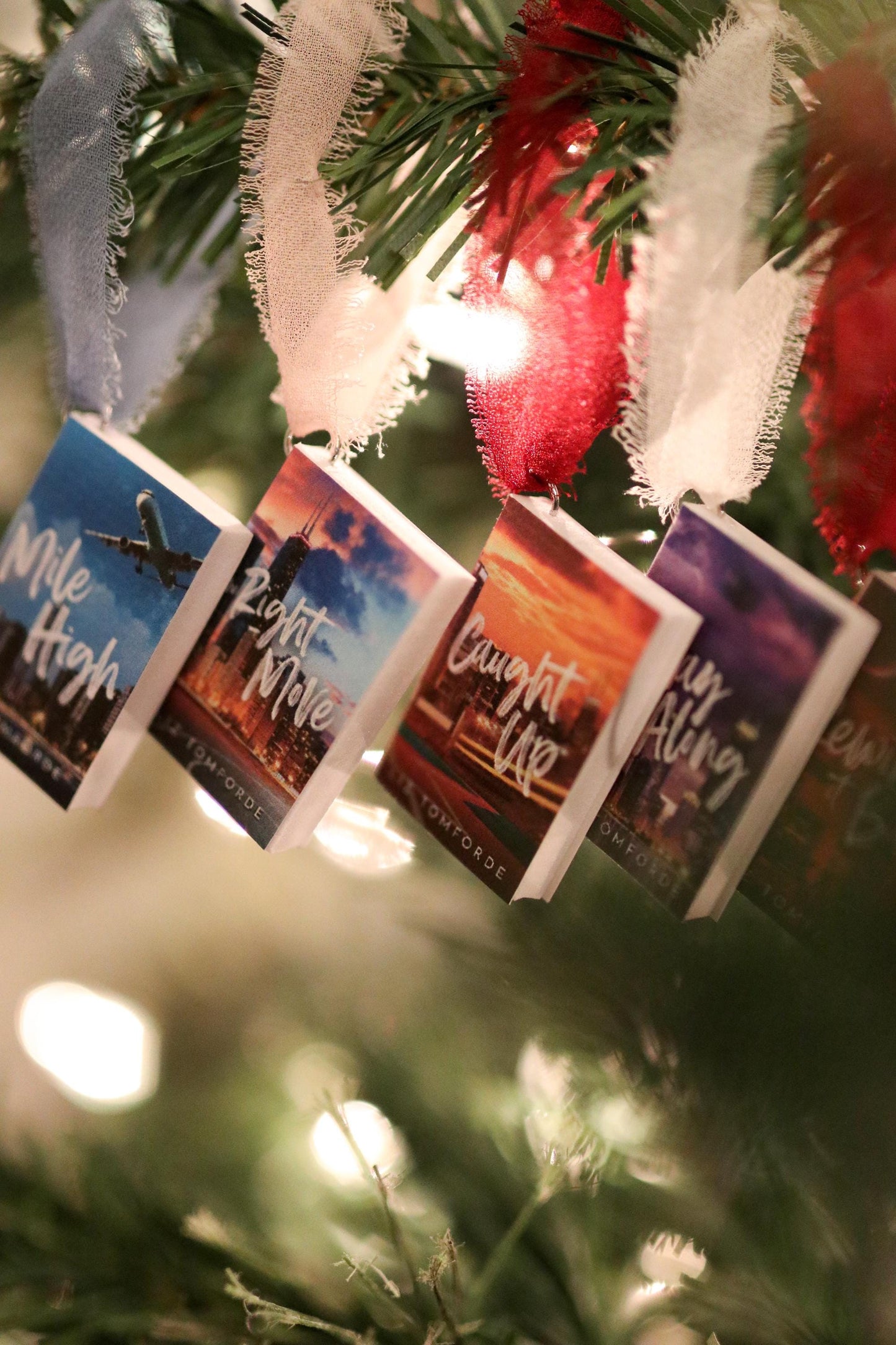 Windy City Mini Book Ornaments