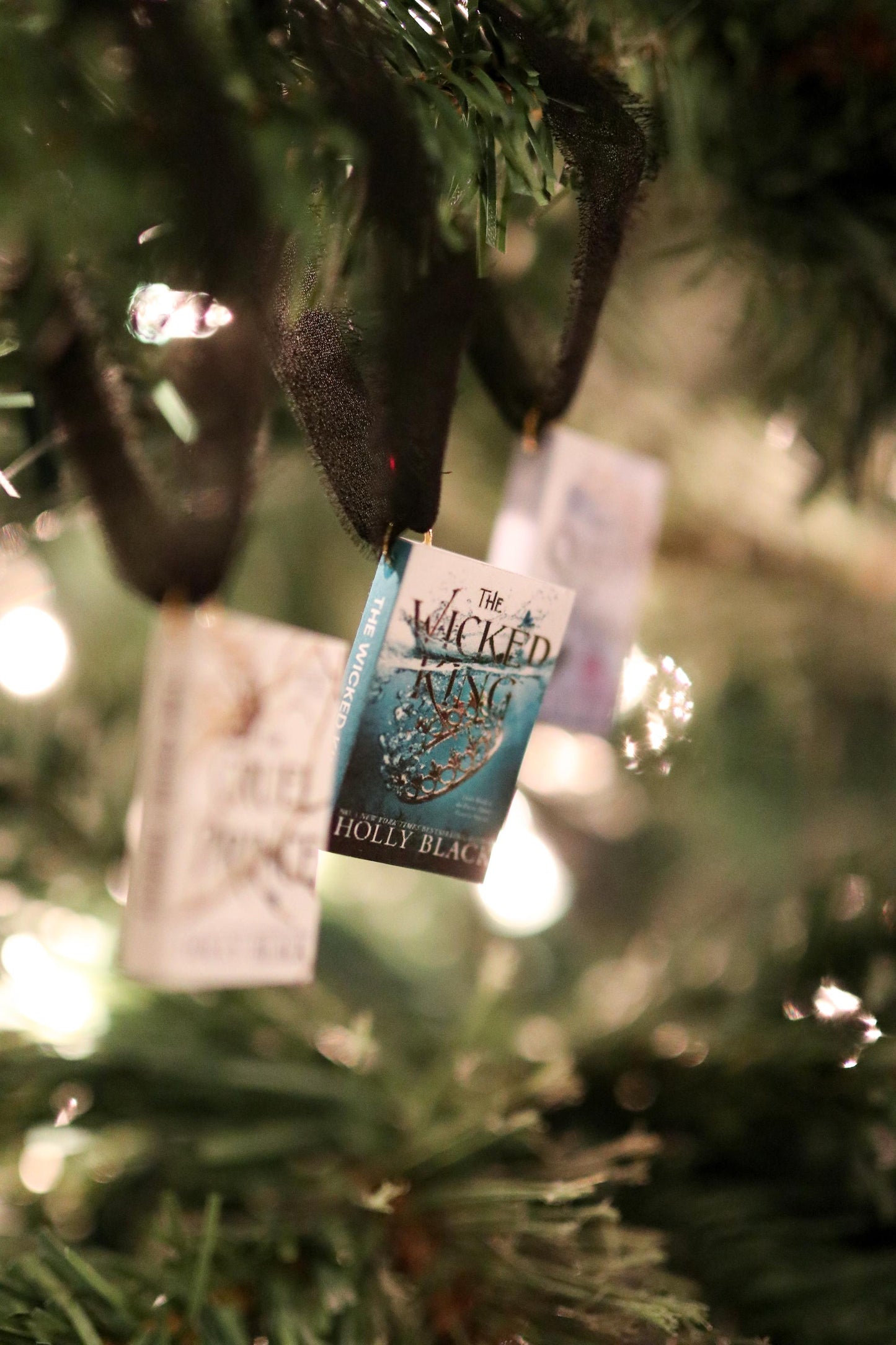 Holly Black Mini Book Ornaments
