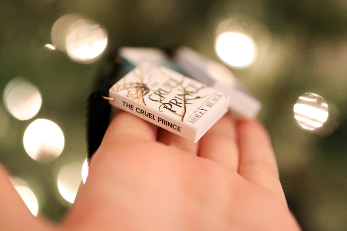 Holly Black Mini Book Ornaments