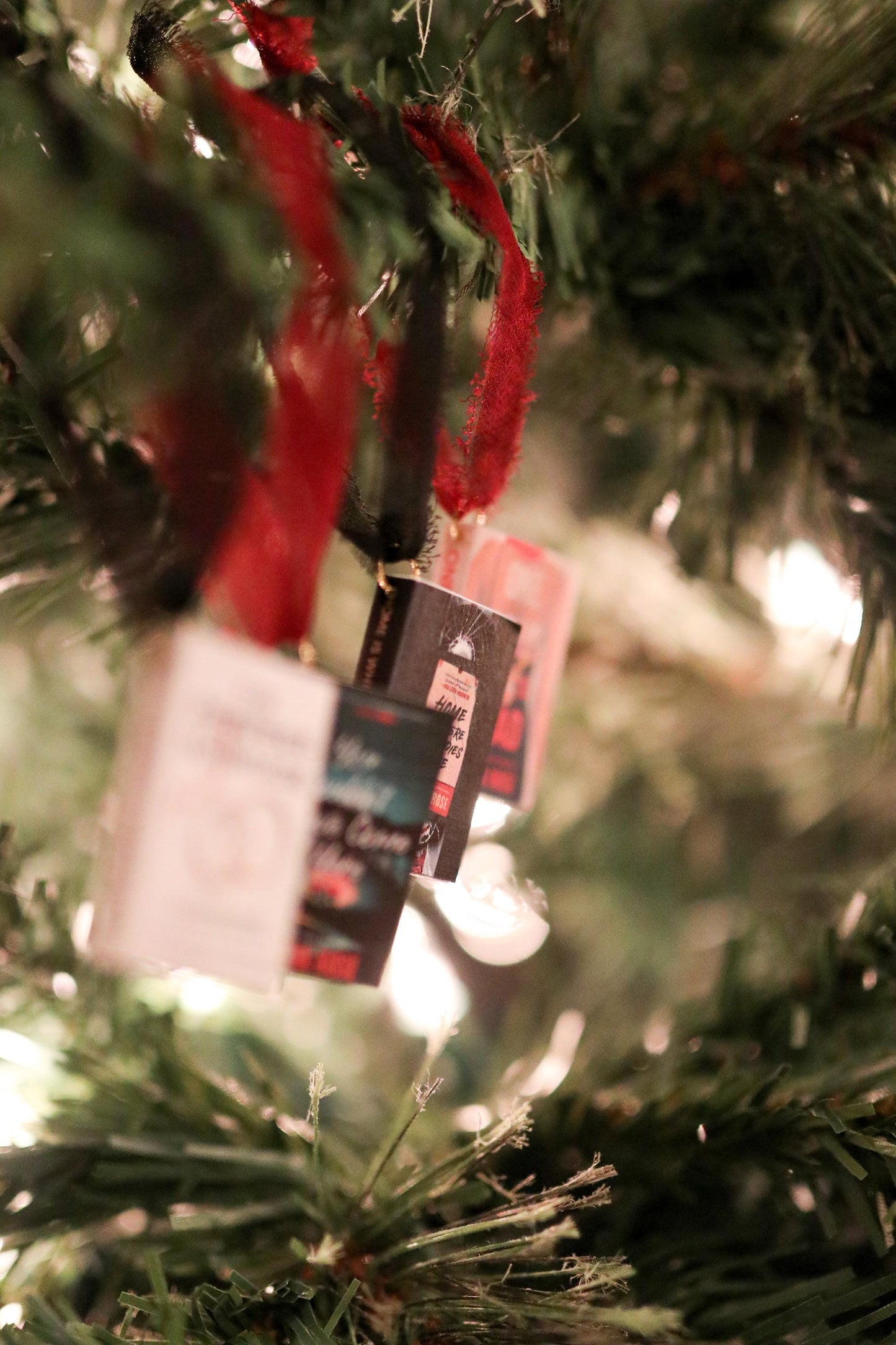 Jeneva Rose Mini Book Ornaments