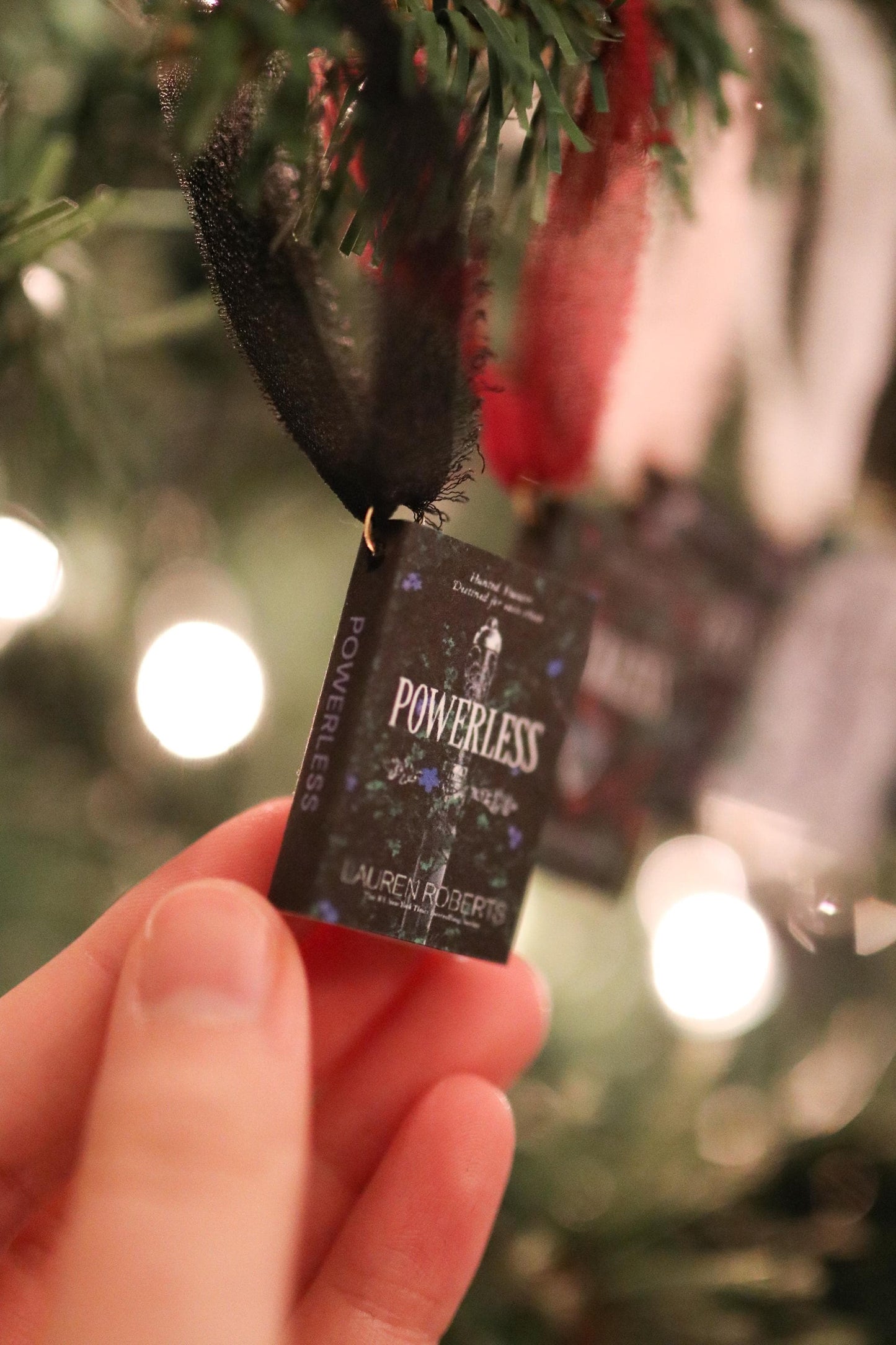 Powerless Mini Book Ornaments