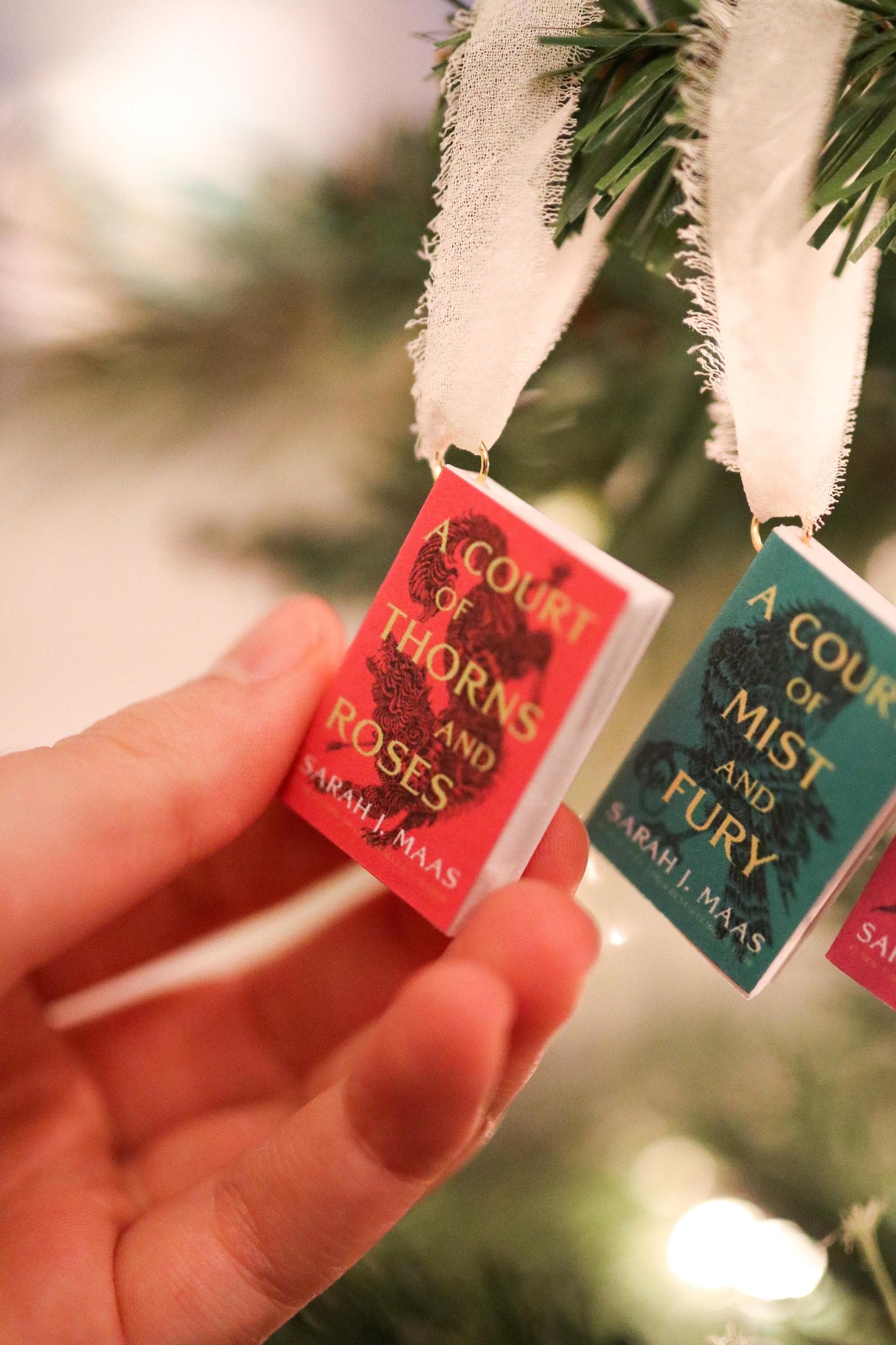 ACOTAR Mini Book Ornaments