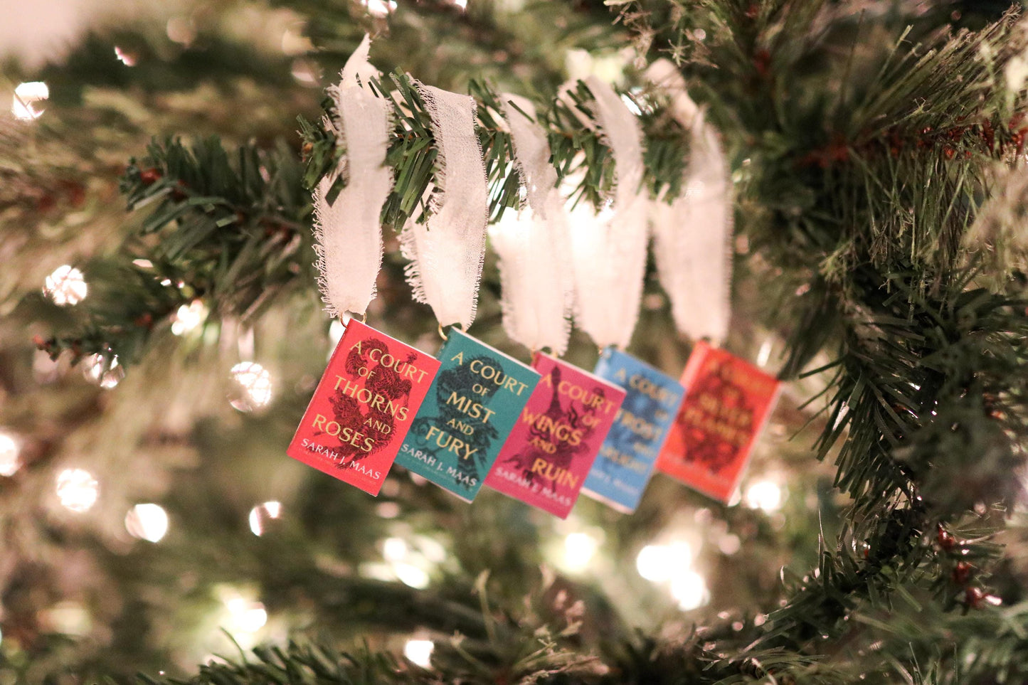 ACOTAR Mini Book Ornaments