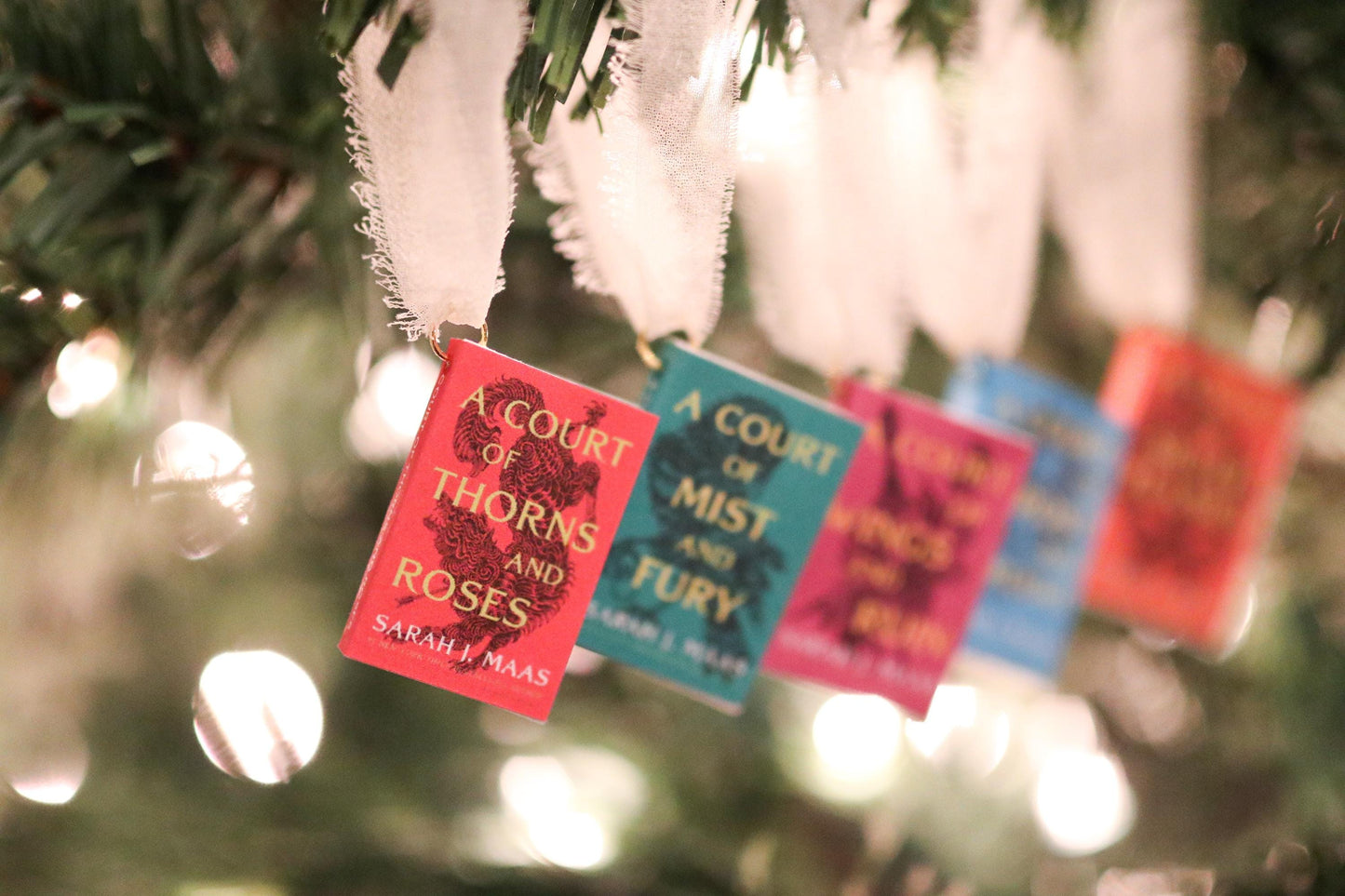ACOTAR Mini Book Ornaments