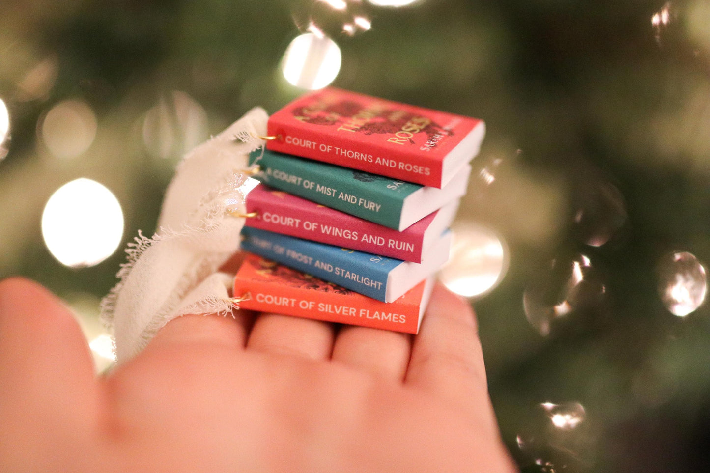 ACOTAR Mini Book Ornaments