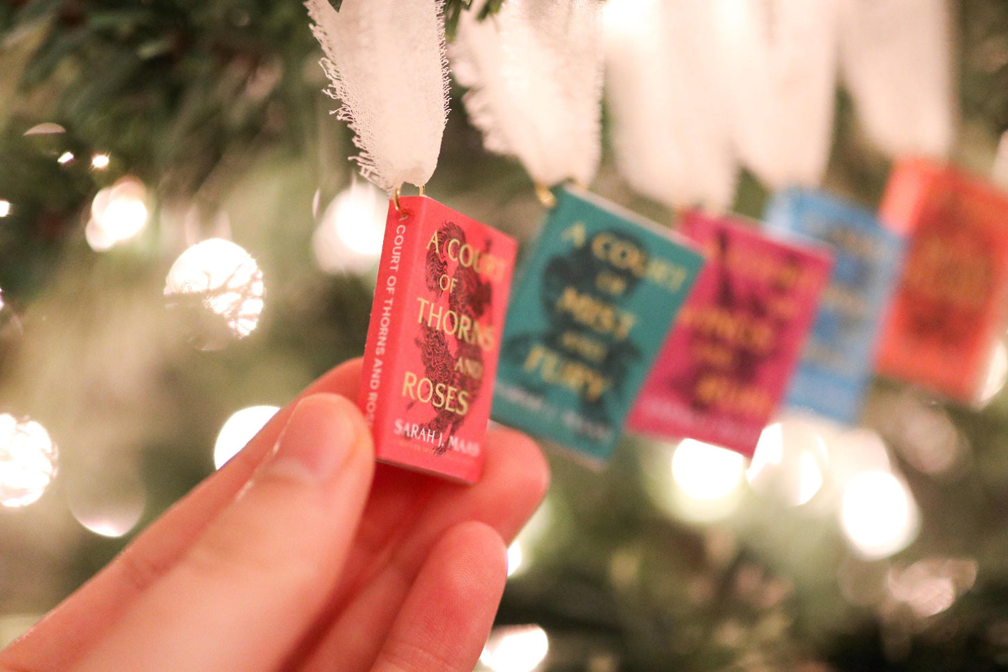 ACOTAR Mini Book Ornaments