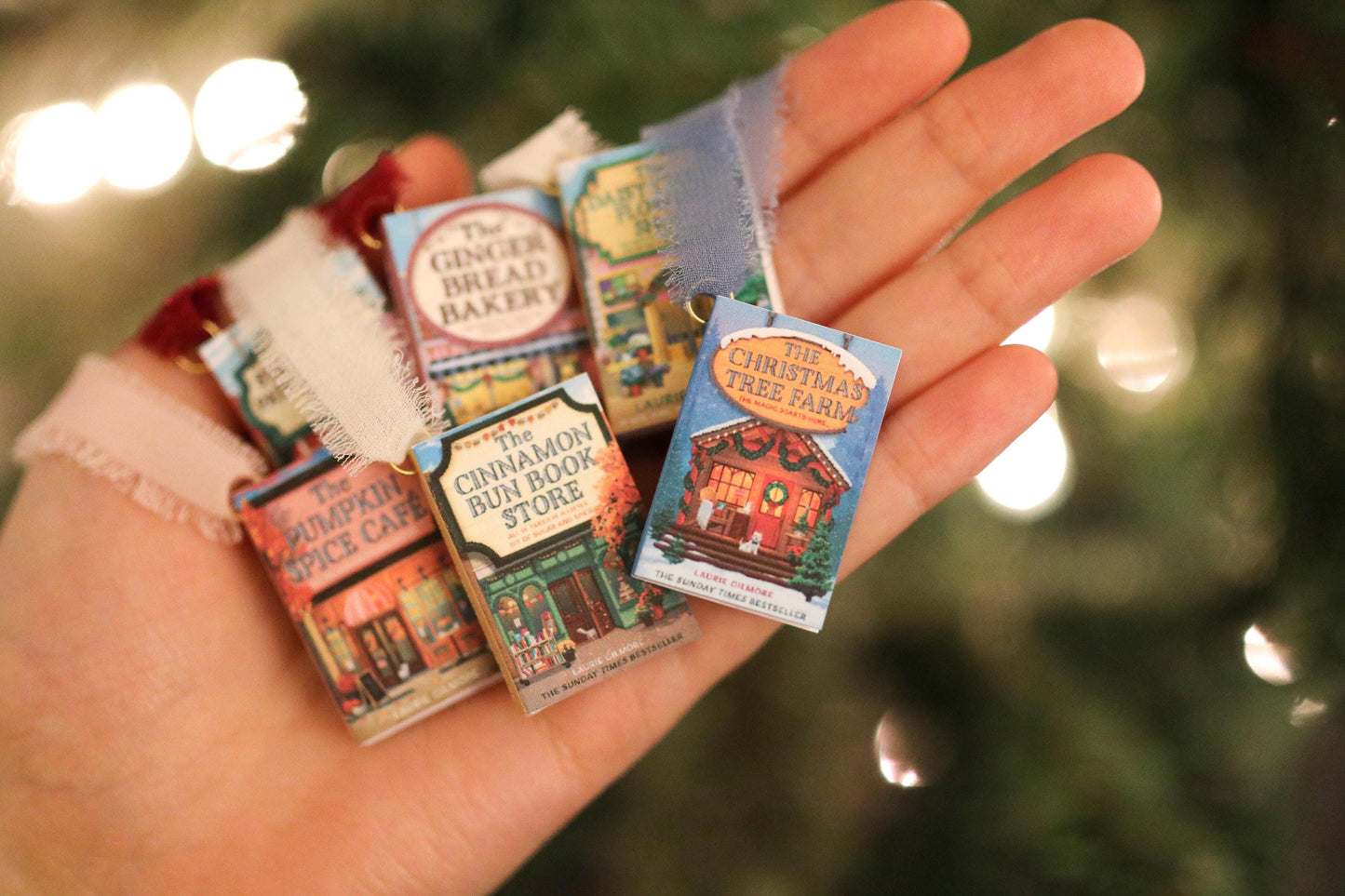 Dream Harbor Mini Book Ornaments