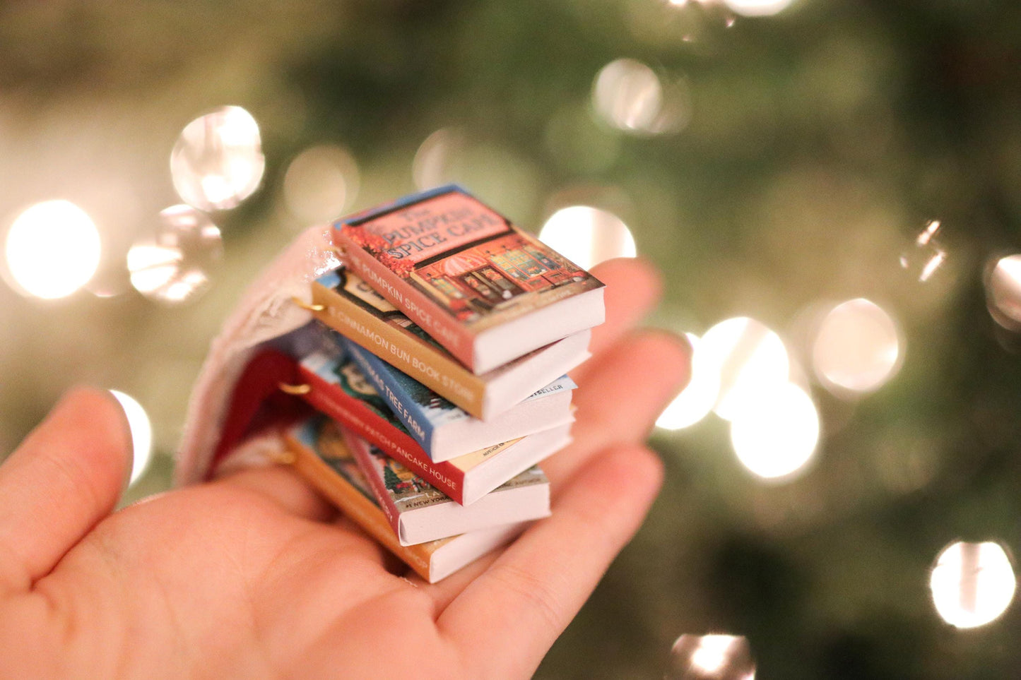 Dream Harbor Mini Book Ornaments