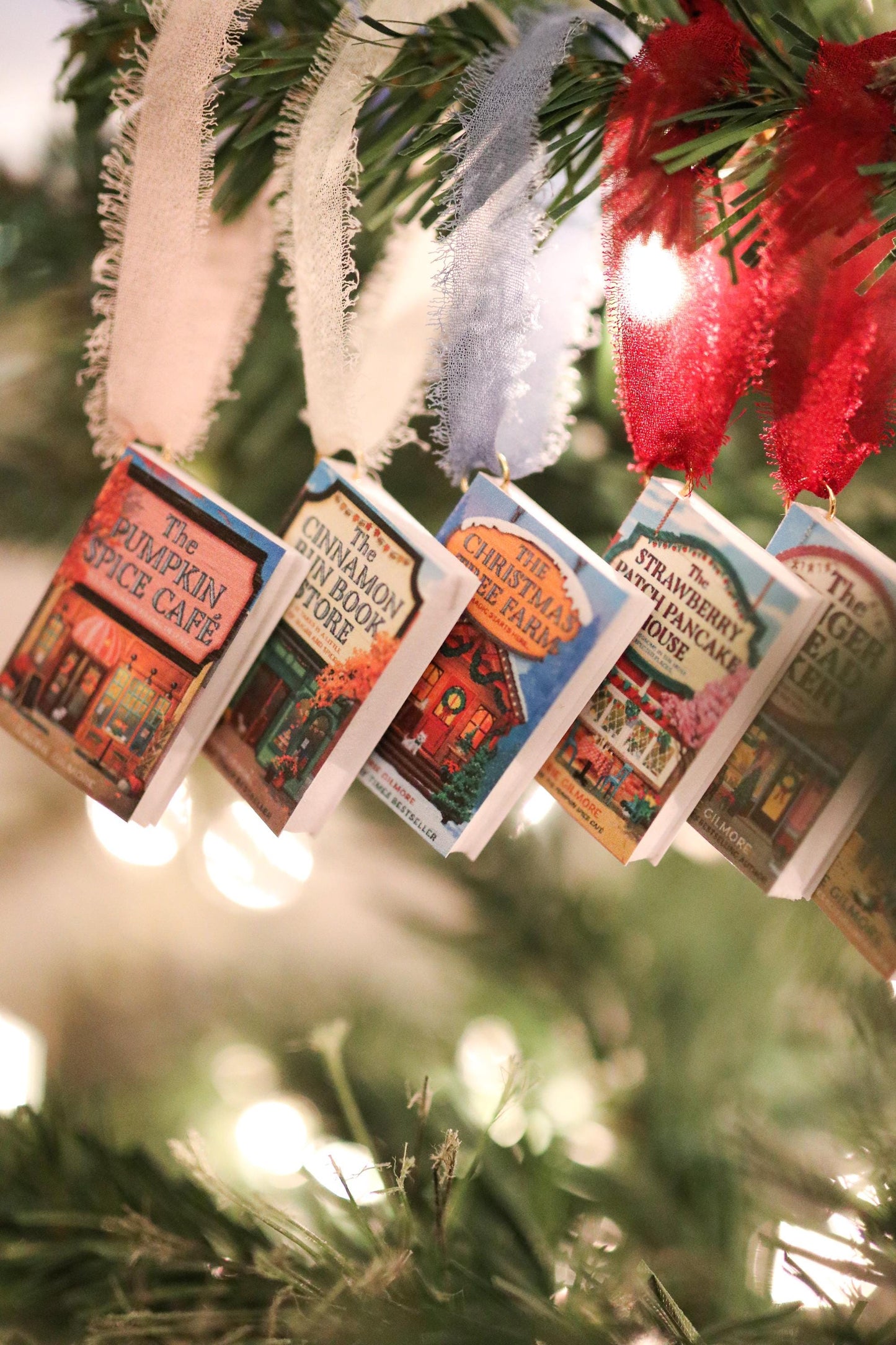 Dream Harbor Mini Book Ornaments