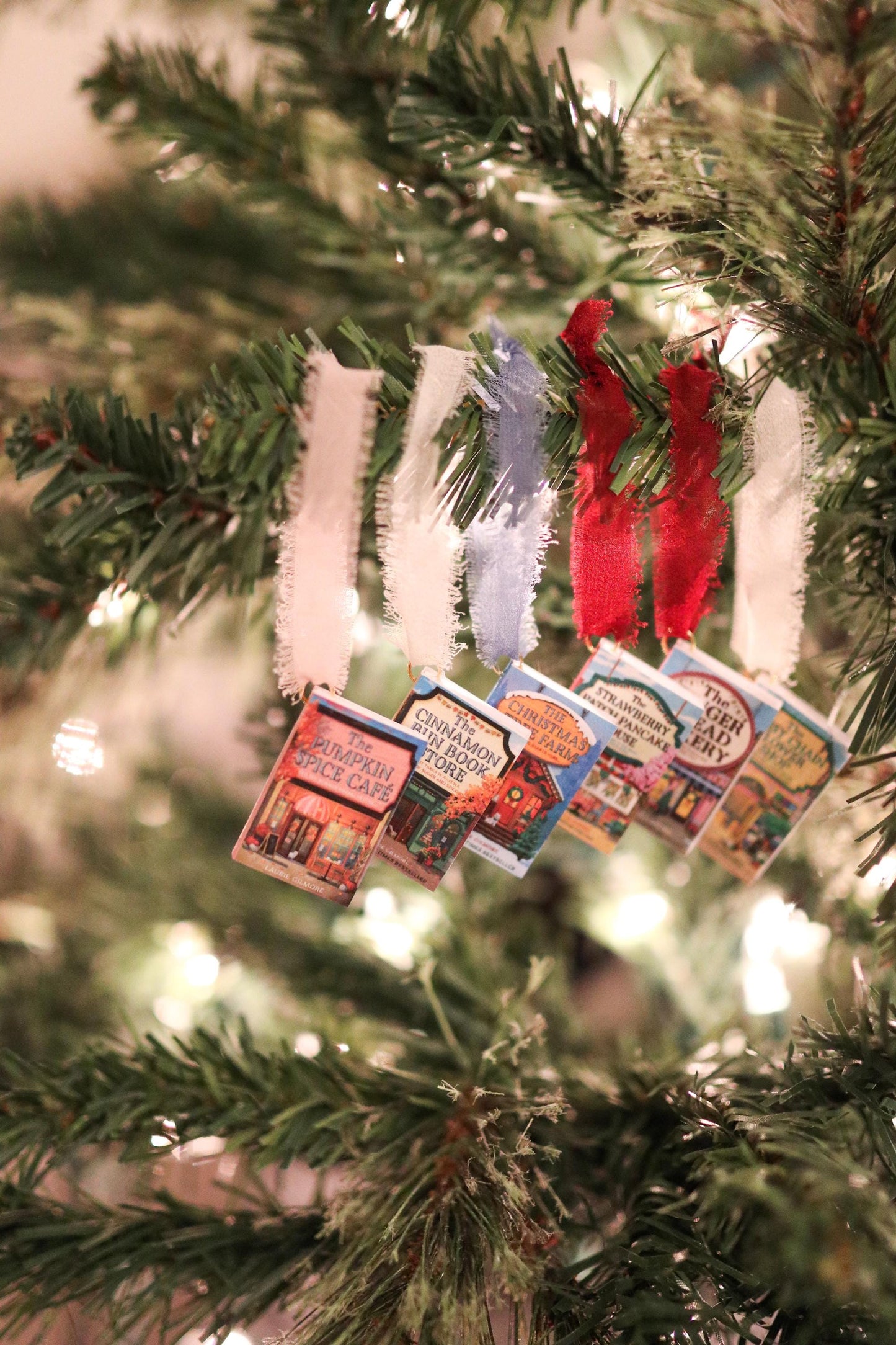 Dream Harbor Mini Book Ornaments