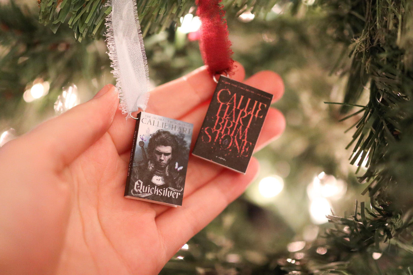 Fae & Alchemy Mini Book Ornaments