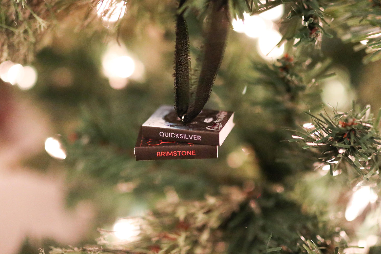 Fae & Alchemy Mini Book Stack Ornament