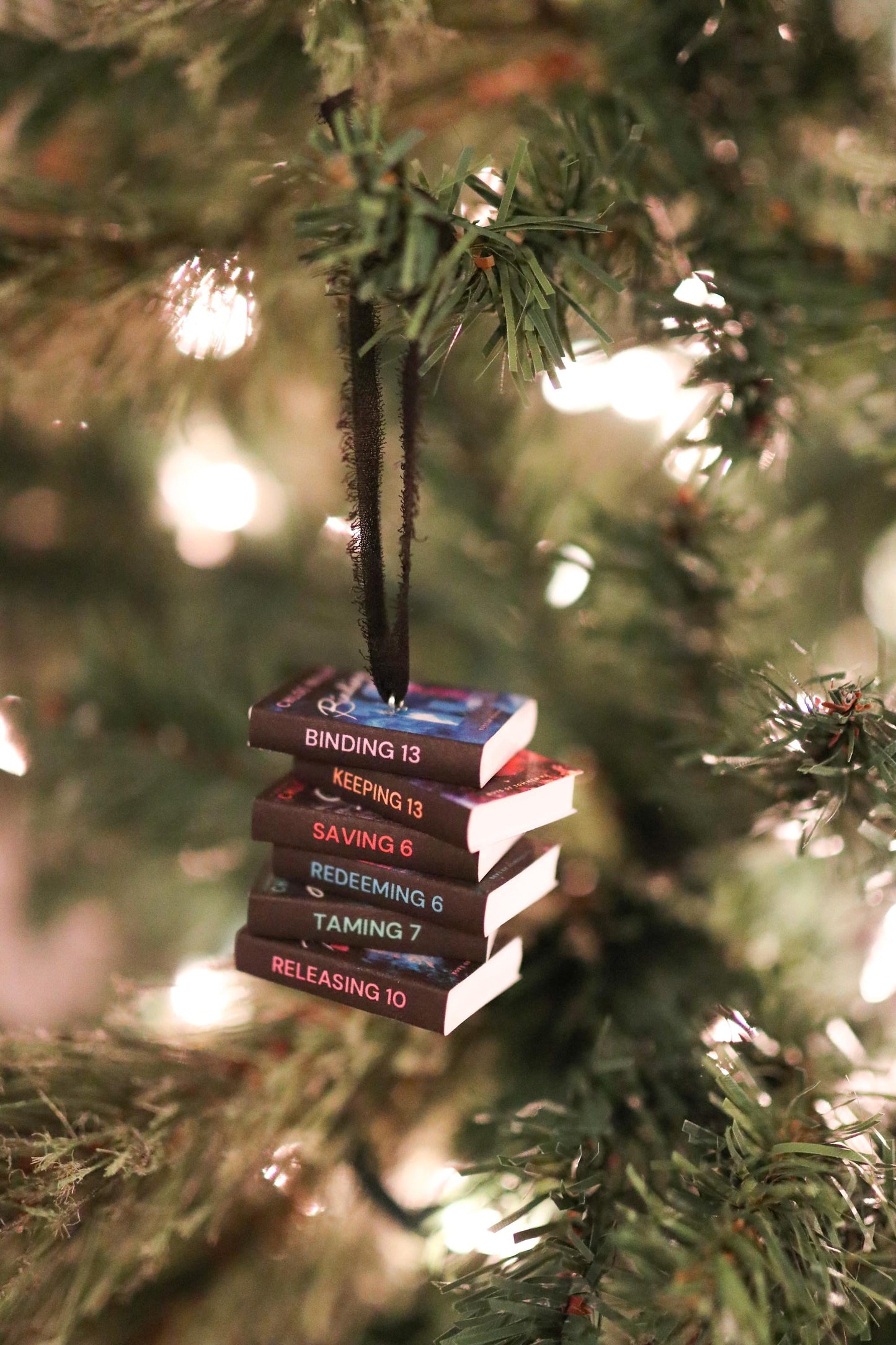 Boys of Tommen Mini Book Stack Ornament