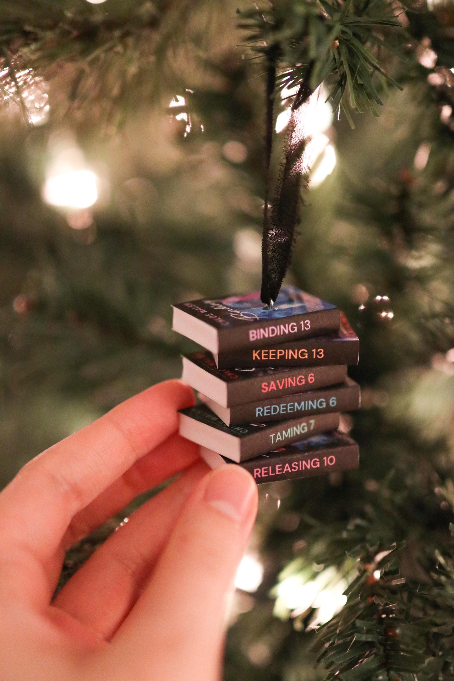 Boys of Tommen Mini Book Stack Ornament