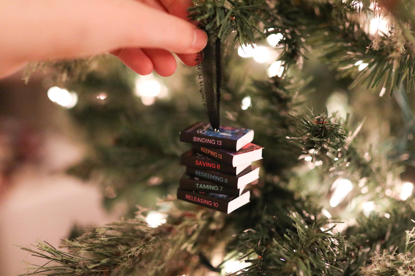 Boys of Tommen Mini Book Stack Ornament
