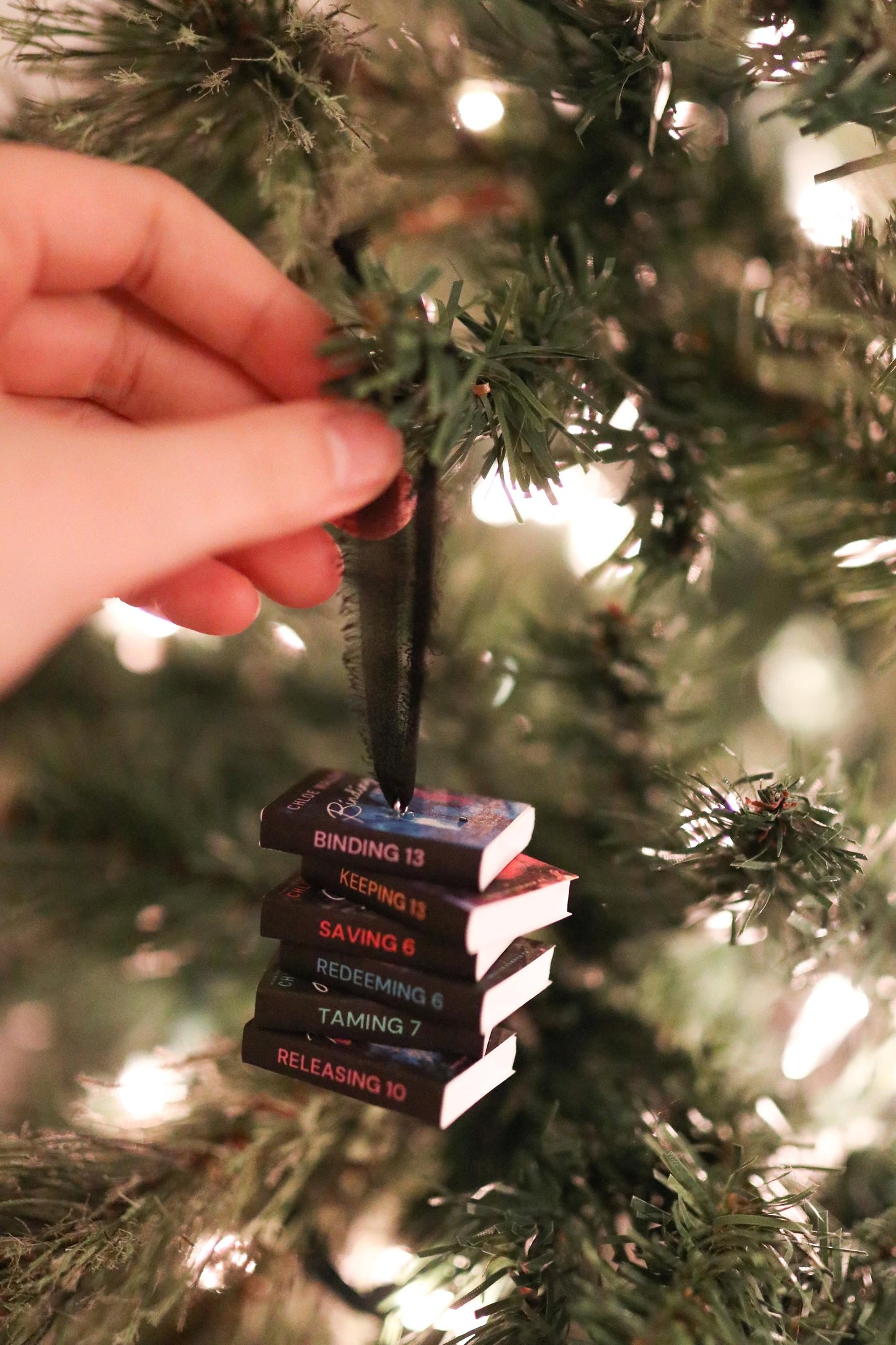 Boys of Tommen Mini Book Stack Ornament
