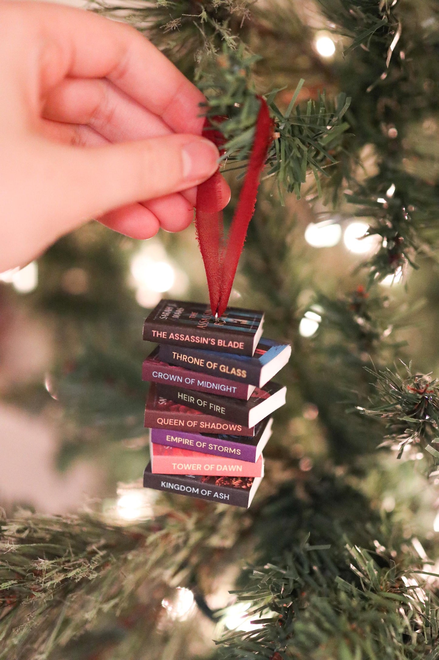 TOG Mini Book Stack Ornament