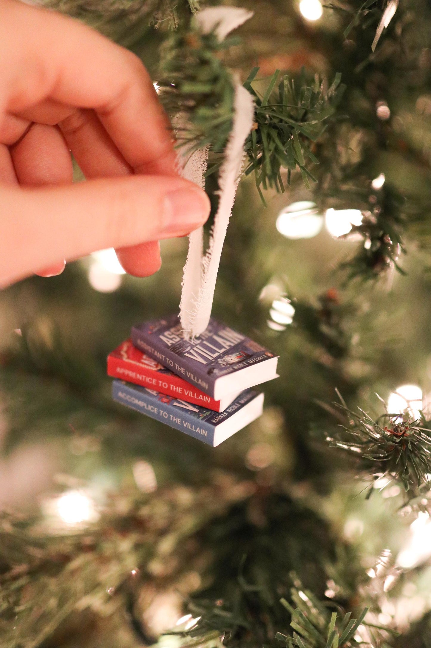 Assistant to the Villain Mini Book Stack Ornament