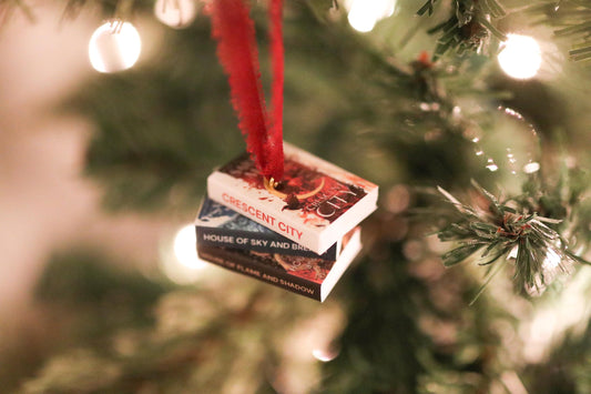 Crescent City Mini Book Stack Ornament
